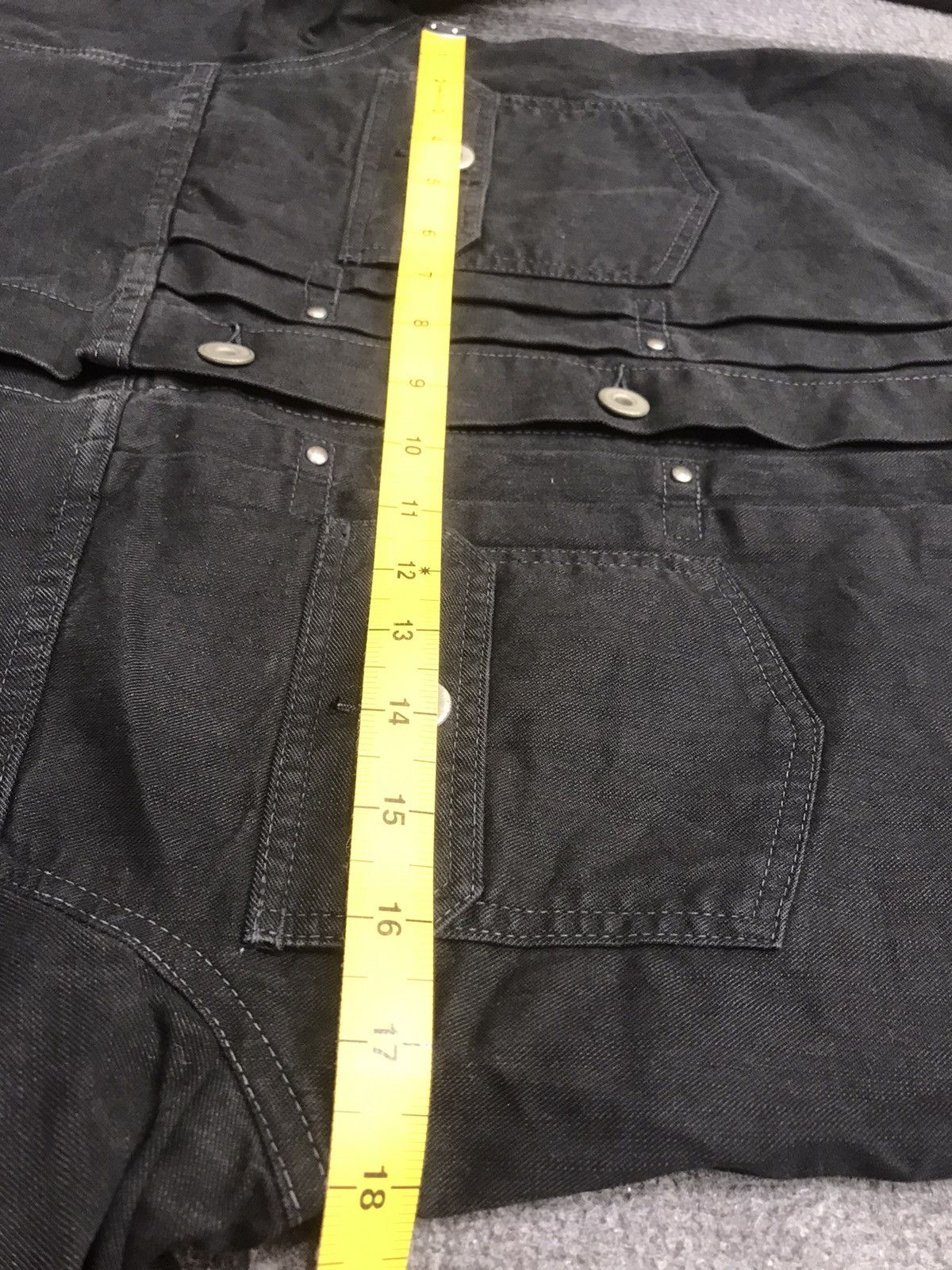 Japanese Brand 💥BIKER💥UNISEX NANO UNIVERSE JAPAN TRUCKER BIKER DENIM F220 Size US XS / EU 42 / 0 - 16 Thumbnail