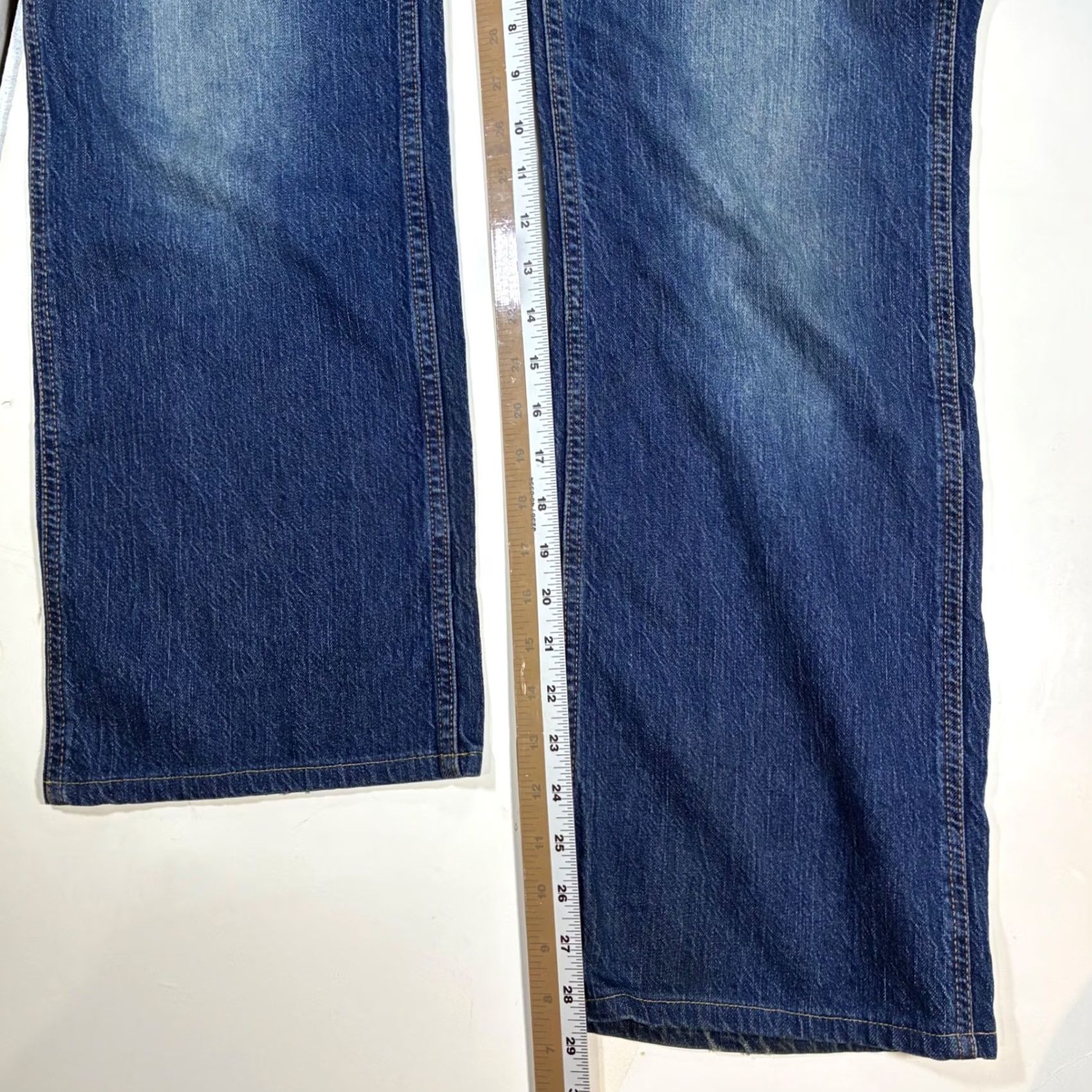 Gap VINTAGE GAP Jeans Woman Flare High Rise Width 28 Blue Denim Pants Distressed Pockets Zipper Button Modern Classics Mens? Size 28" / US 6 / IT 42 - 7 Thumbnail