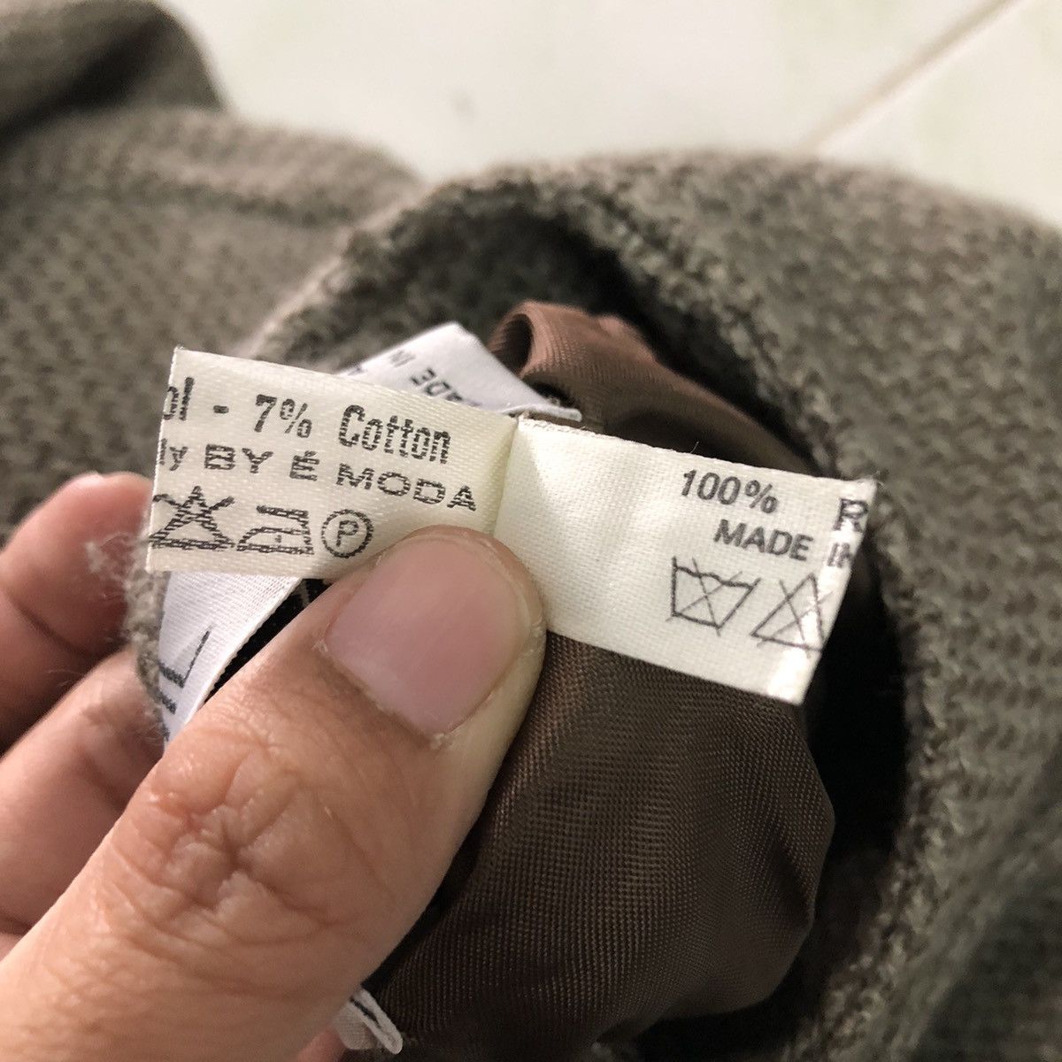 Japanese Brand 📌Vintage Wool Jacket Scott Barrie Made in Italy Size US M / EU 48-50 / 2 - 23 Thumbnail