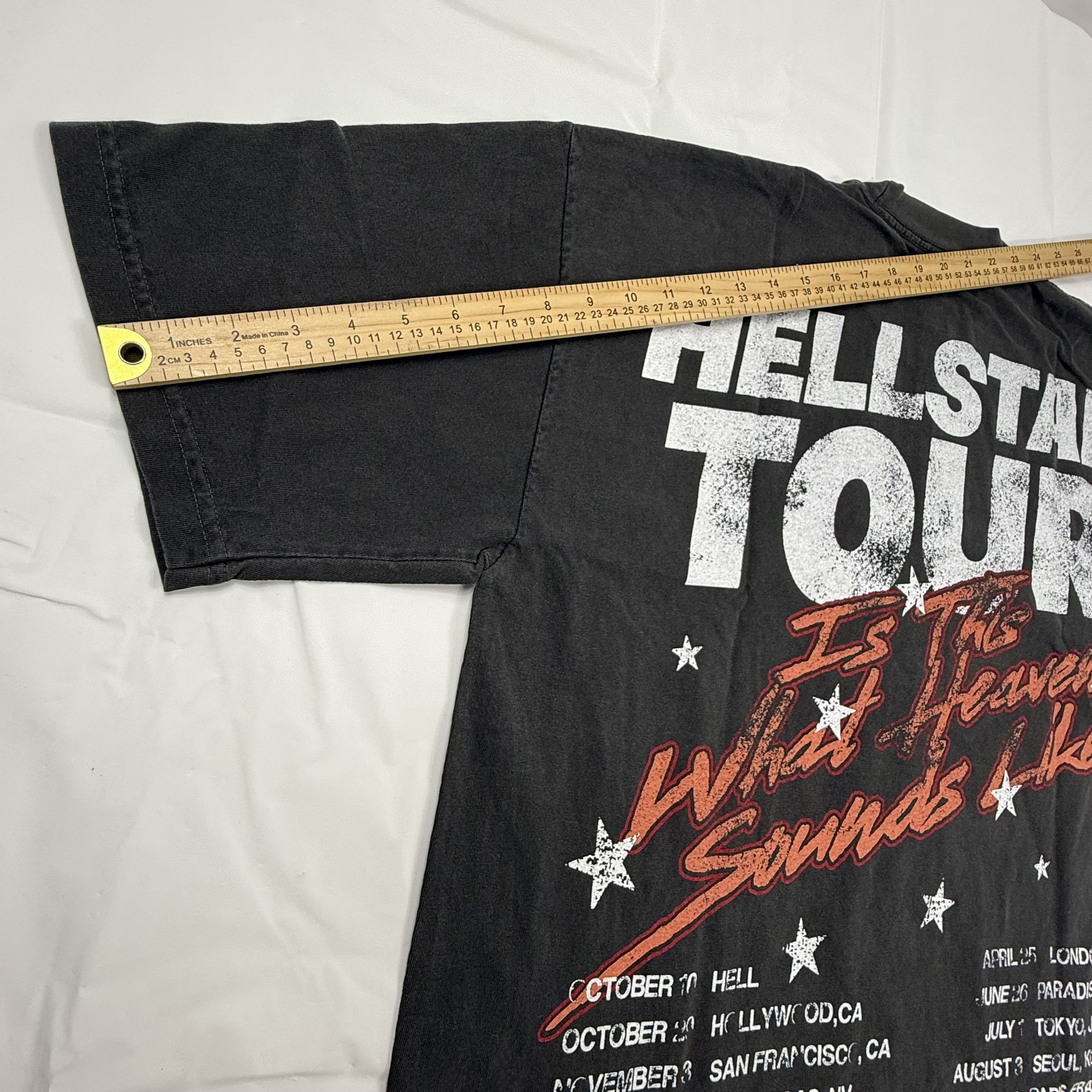 HELLSTAR Hellstar Fall 2023 Exclusive Path To Paradise Tour Shirt Size US XL / EU 56 / 4 - 9 Thumbnail