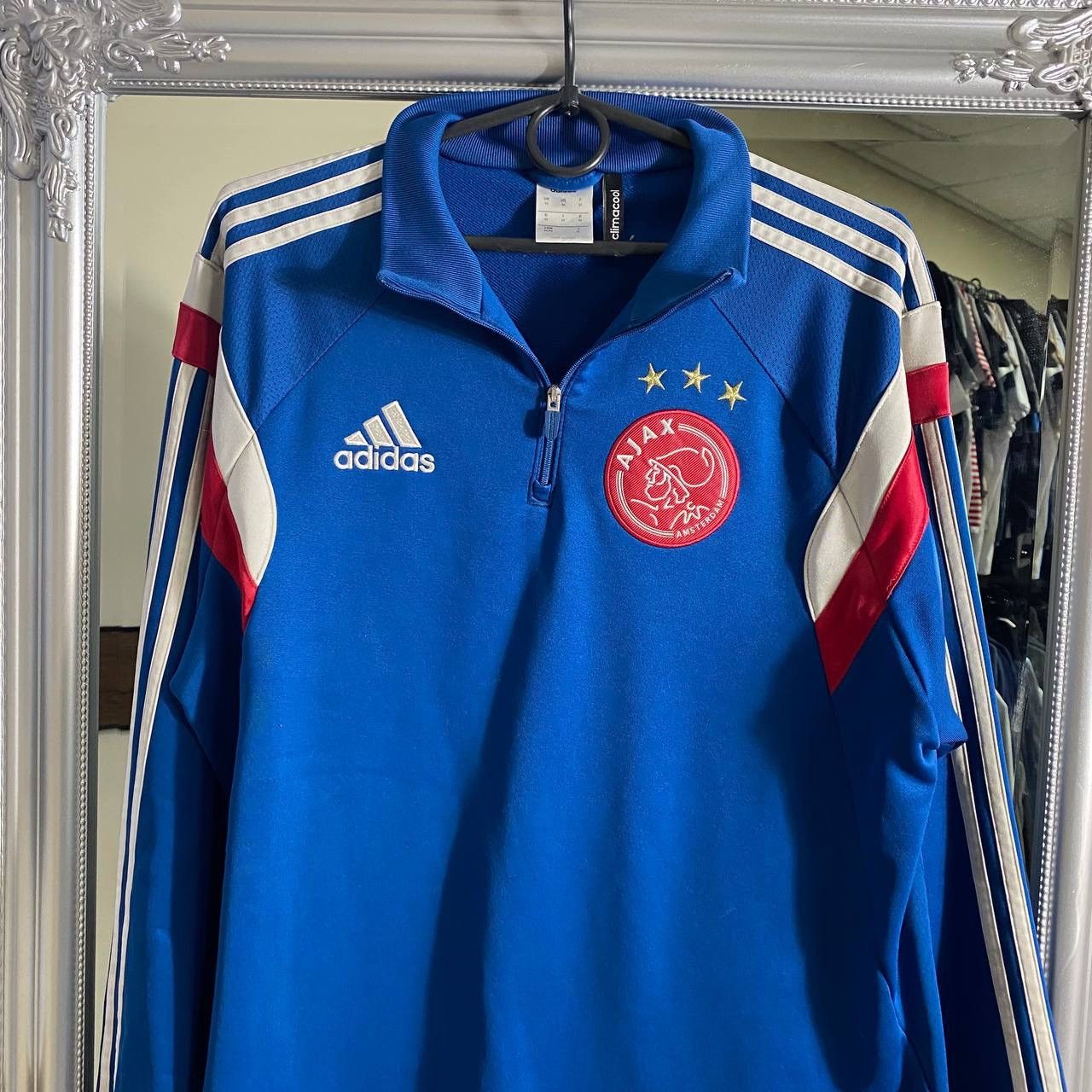 Adidas Vintage Ajax Amsterdam zip up adidas Size US M / EU 48-50 / 2 - 2 Thumbnail
