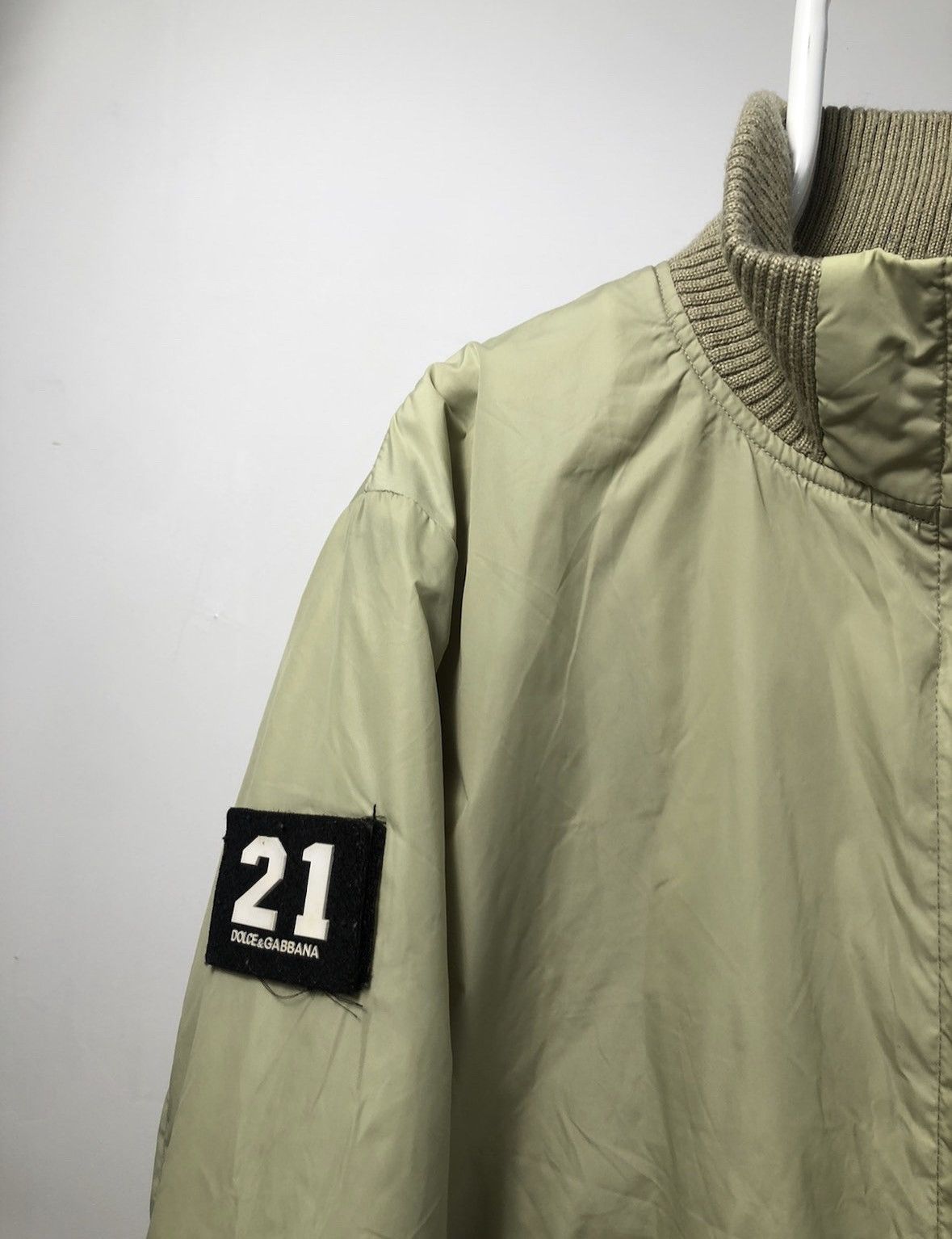 Dolce & Gabbana × Vintage Dolce&Gabbana 21 Nylon Windbreaker Jacket Size US L / EU 52-54 / 3 - 3 Thumbnail