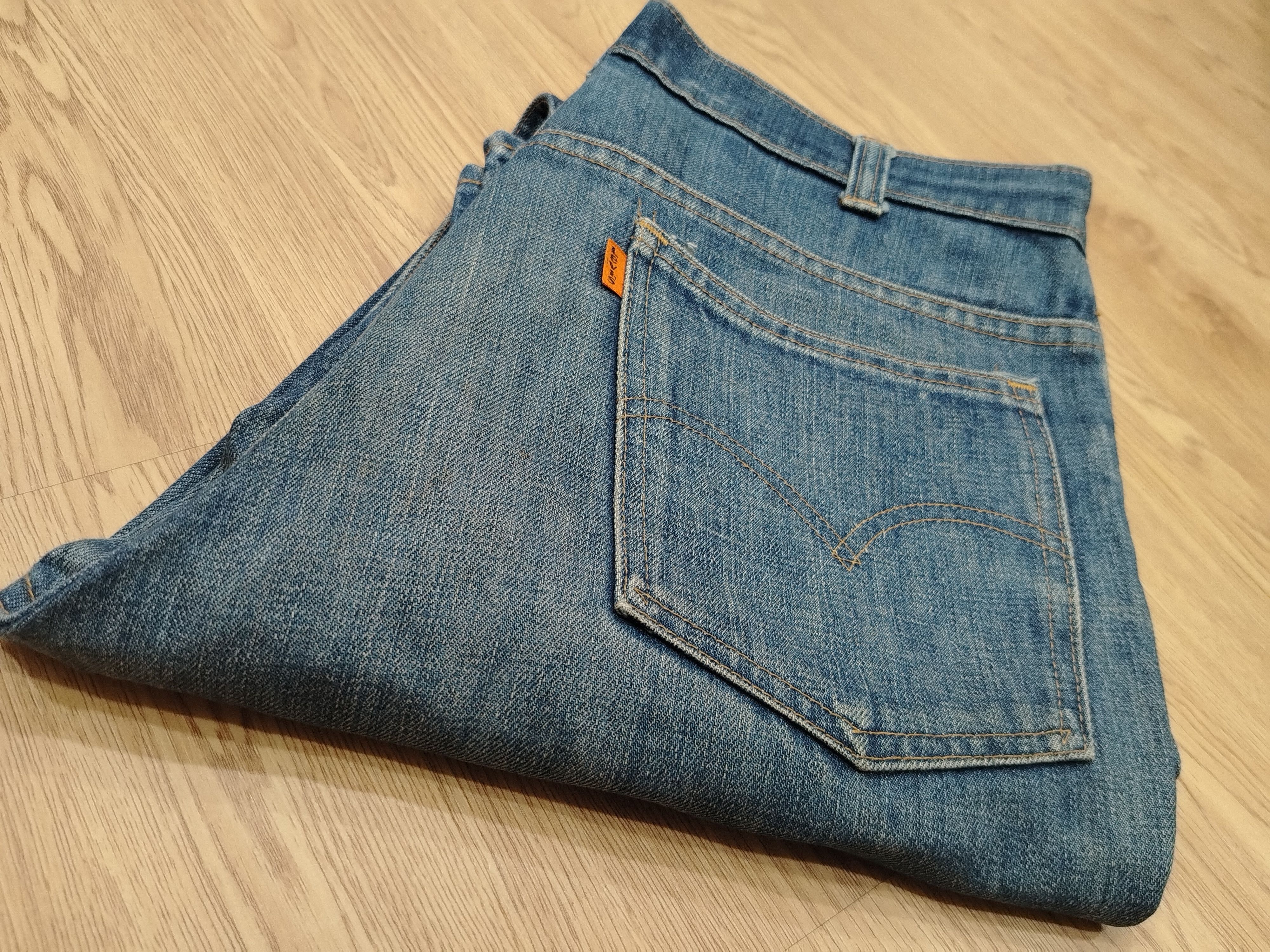 Levi's Levis 646 Bell Bottom Flare bootcut Orange Tab Jeans Size US 33 - 21 Thumbnail