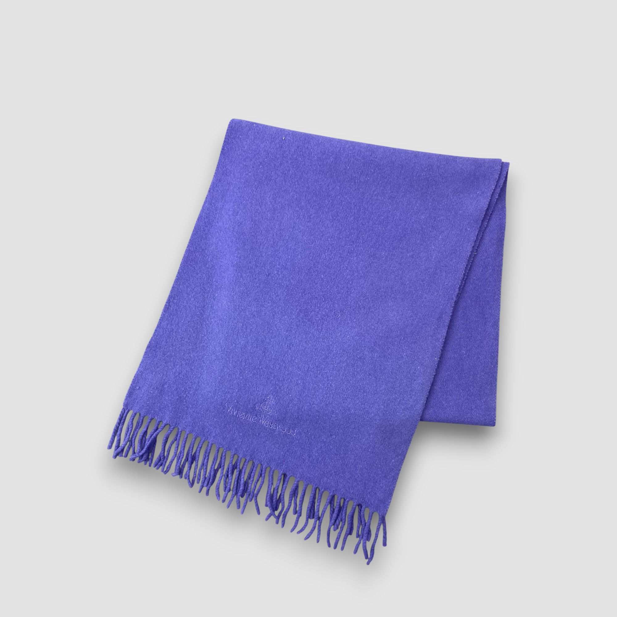 Vivienne Westwood Vintage Vivienne Westwood Scarf Muffler Orbs Wool Scarves cv Size ONE SIZE - 3 Thumbnail