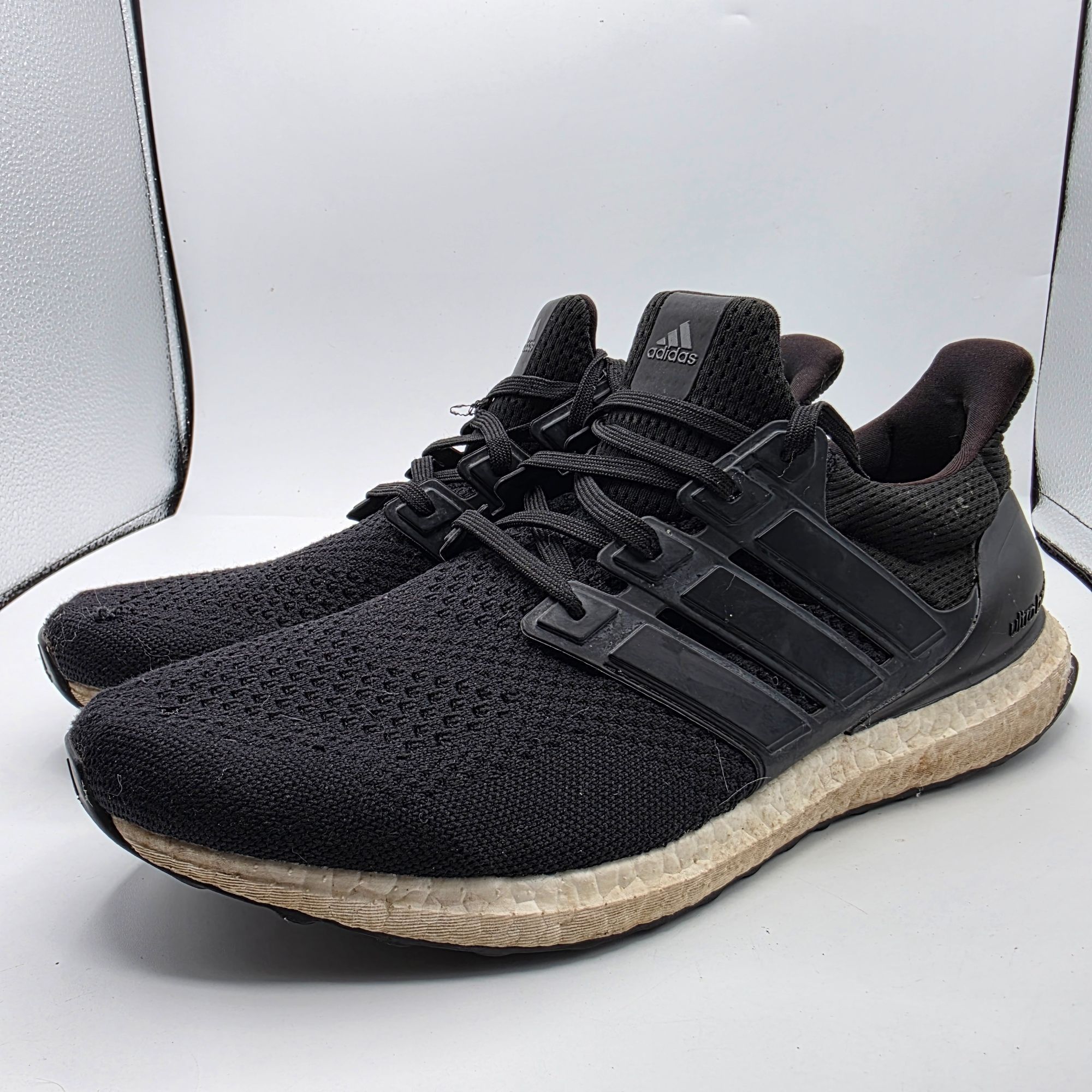 Adidas Adidas UltraBoost 1.0 Mens Size 12 Core Black White Running Size US 12 / EU 45 - 3 Thumbnail