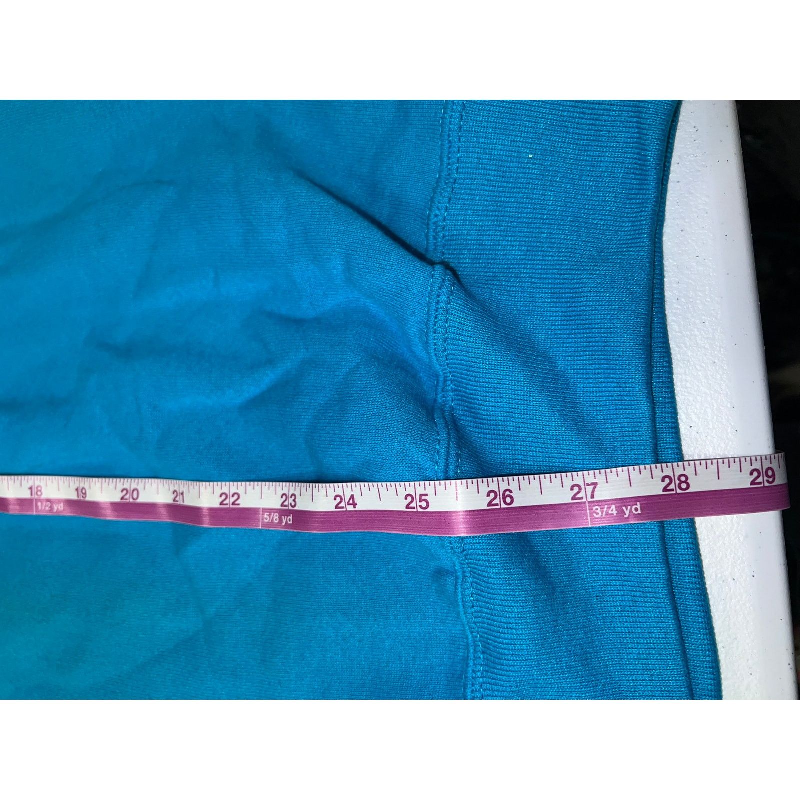 Jerzees Vintage Blue Blank Sweatshirt Jerzees Crewneck VTG 90s M Size US M / EU 48-50 / 2 - 11 Thumbnail