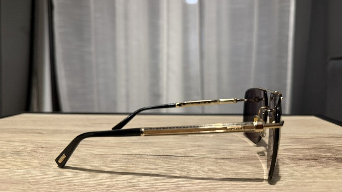 Chopard Chopard Gold Rimless Polarized Sunglasses – SCHD55 Size ONE SIZE - 4 Thumbnail