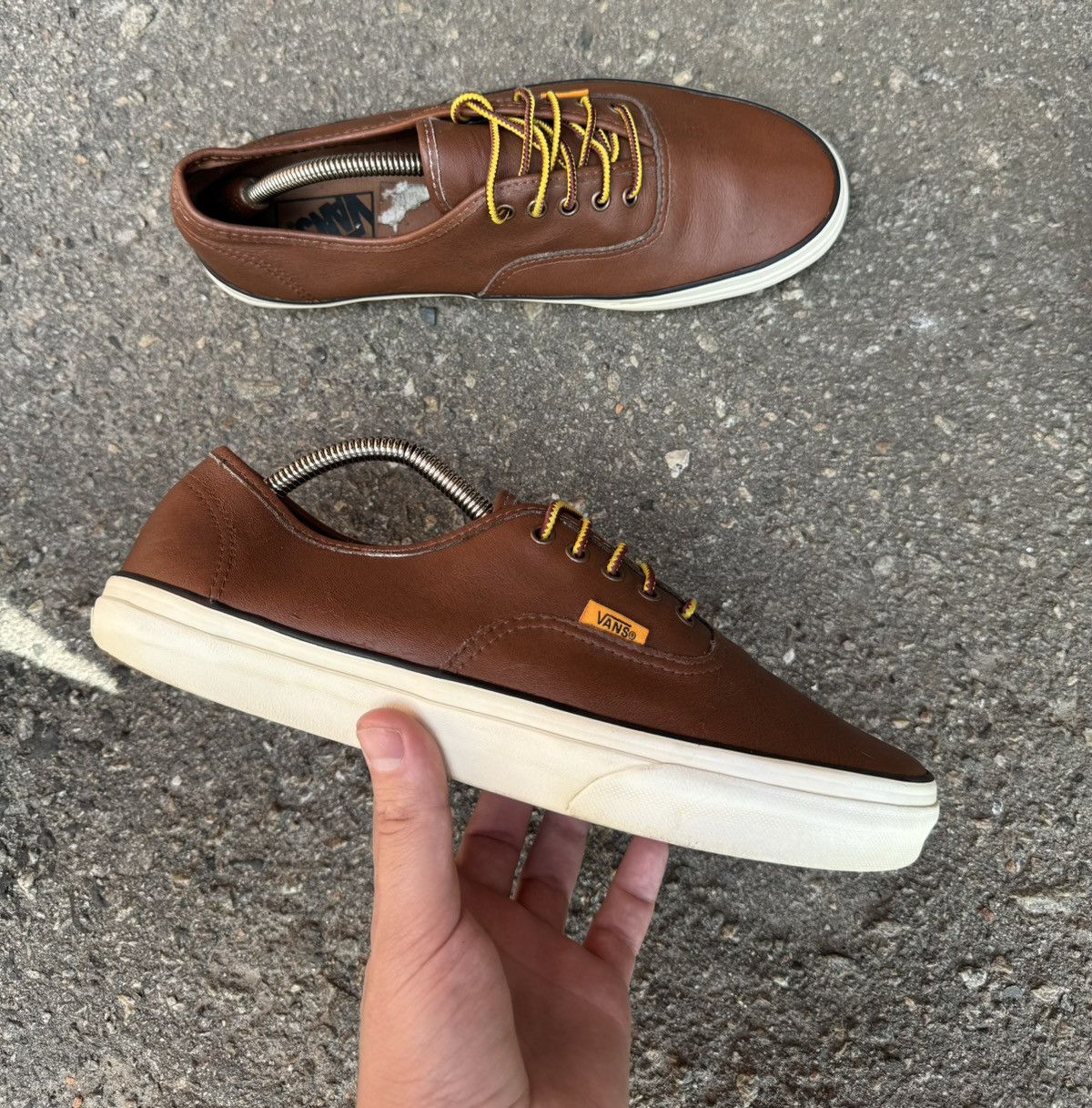 Vans Vans authentic era leather men casual shoes 11 us Size US 11 / EU 44 - 2 Thumbnail