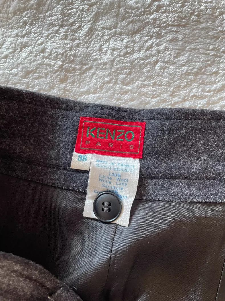 Kenzo KENZO Gray used wool suit Size XS / US 0-2 / IT 36-38 - 5 Thumbnail