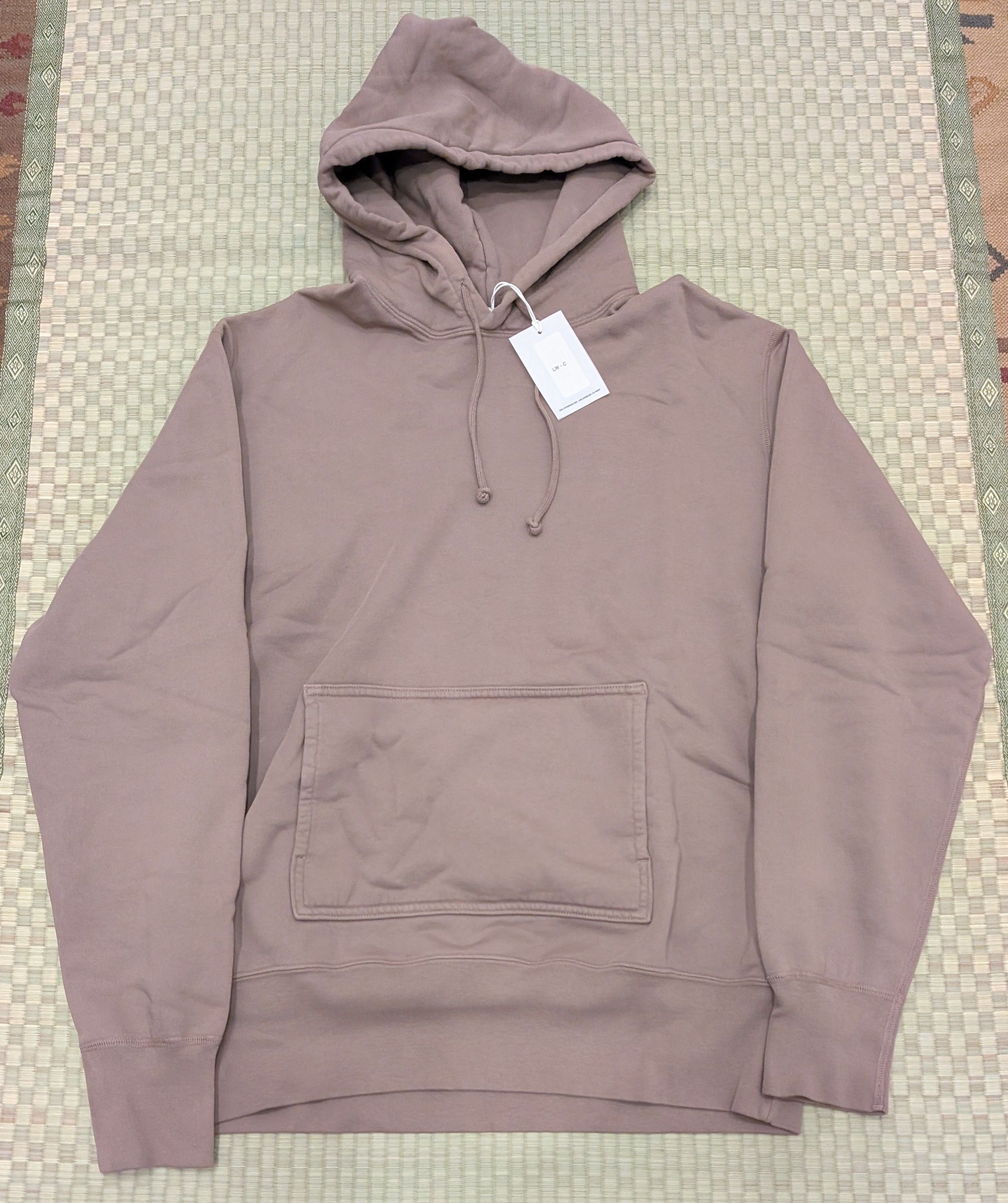 Lady White Co. NWT Lady White Co. Hoodie 100% Cotton Taupe Made in USA Size US XL / EU 56 / 4 - 1 Thumbnail