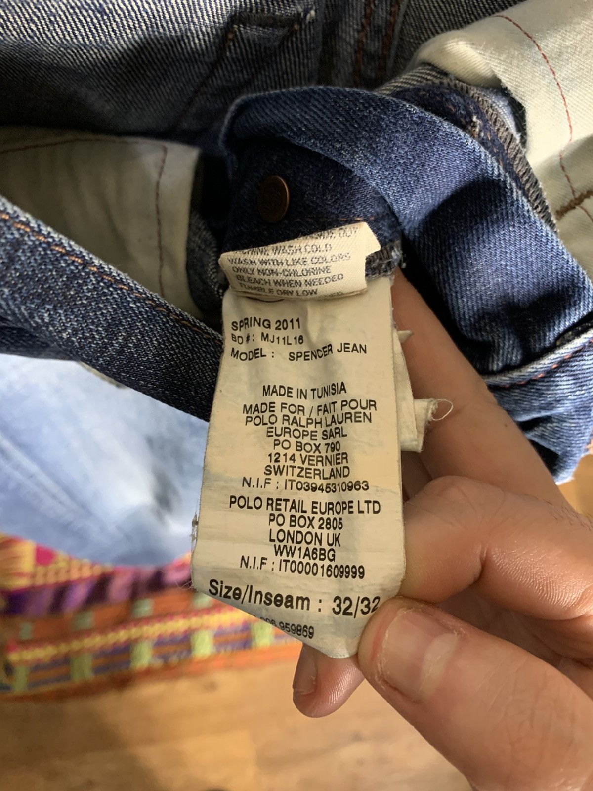 Polo Ralph Lauren VINTAGE POLO RALPH LAUREN DENIM & SUPPLY JEANS DESIGNER 90 Size US 32 / EU 48 - 5 Thumbnail