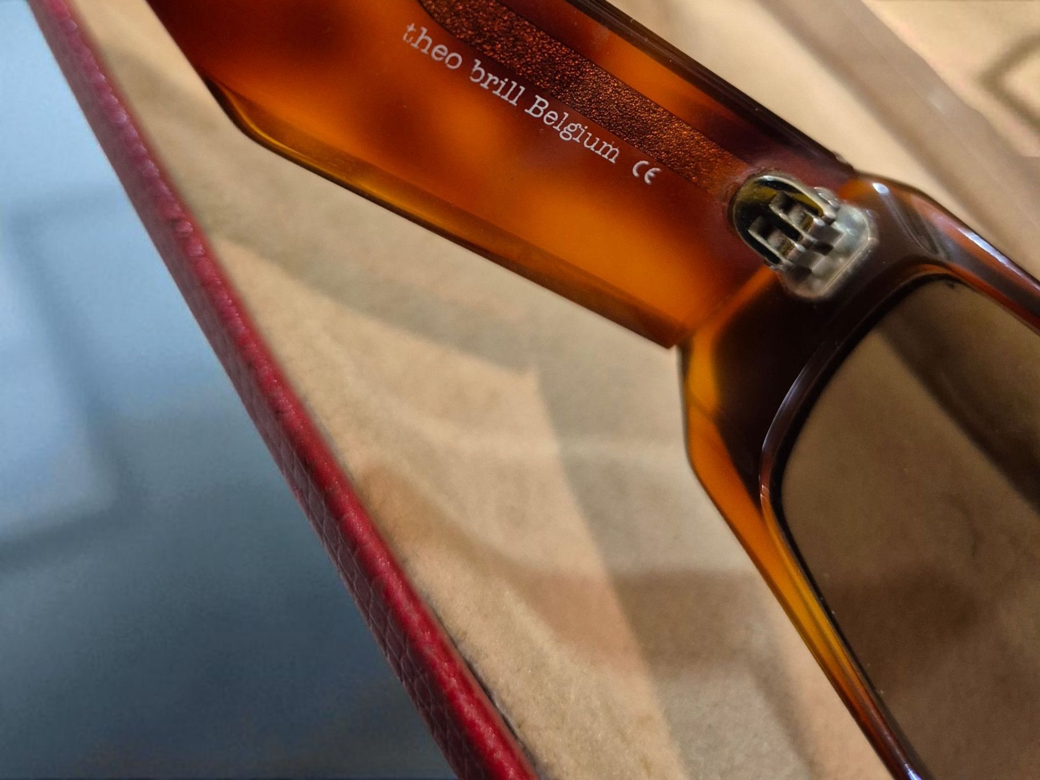 Other Theo by Christoph Broich Eyeglasses Frame Acetate Brown Size ONE SIZE - 5 Thumbnail
