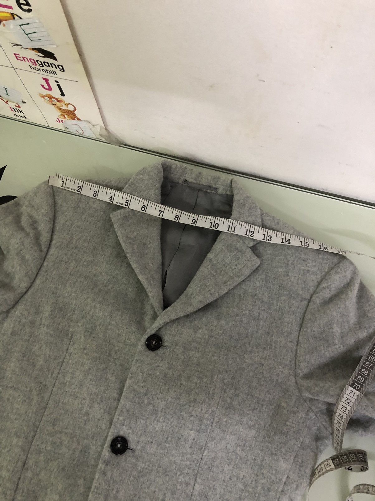 Jil Sander Jil Sander Wool Single Breasted Blazer Size 44R - 22 Thumbnail