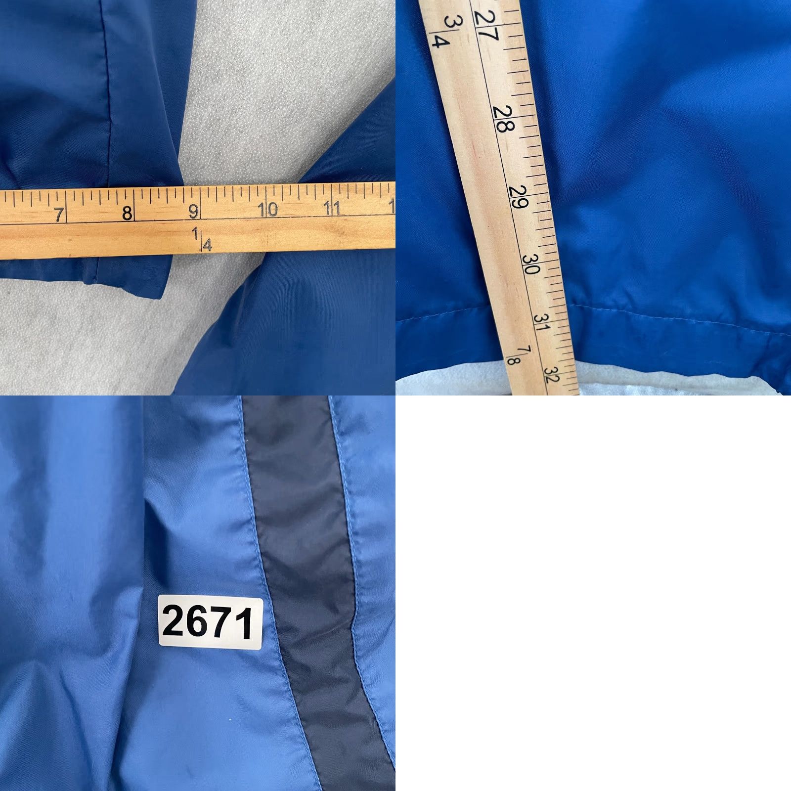 Nike VINTAGE Nike Pants Adult Large Blue Jogger Pockets Drawstring Logo Mens L Size US 33 - 10 Thumbnail