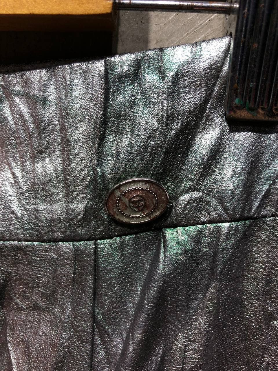 Chanel Chanel Archive 1986-88 Metallic skirt Size 28" / US 6 / IT 42 - 2 Thumbnail