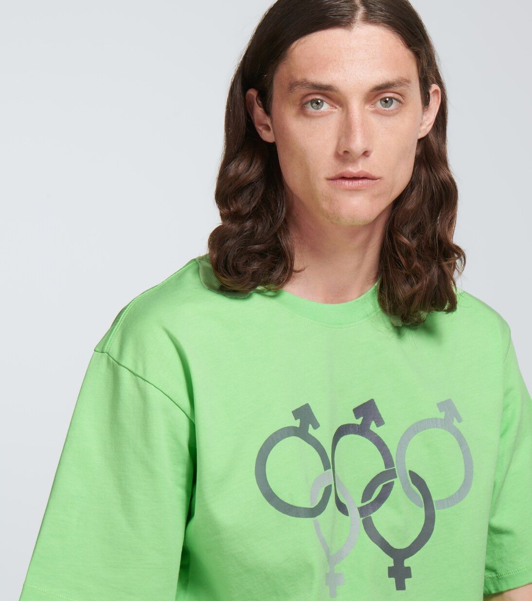 ERL o1y0125 T-Shirt in Lime Green Size US S / EU 44-46 / 1 - 4 Thumbnail