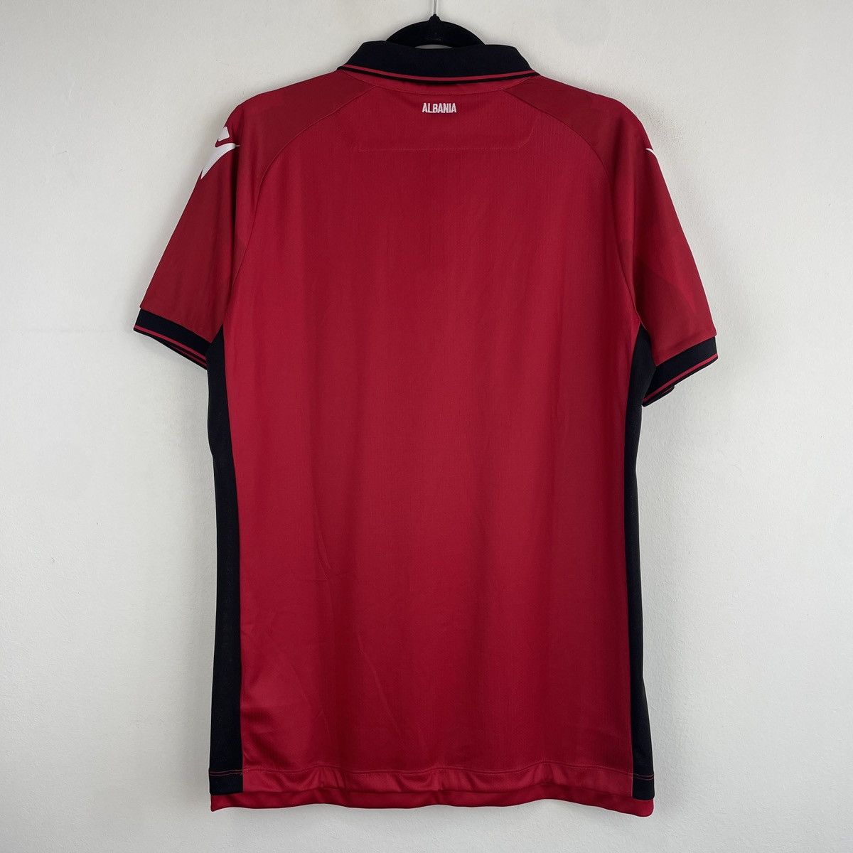 Macron Albania Authentic Home Jersey Shirt Men Euro 2024 size L Size US L / EU 52-54 / 3 - 7 Thumbnail