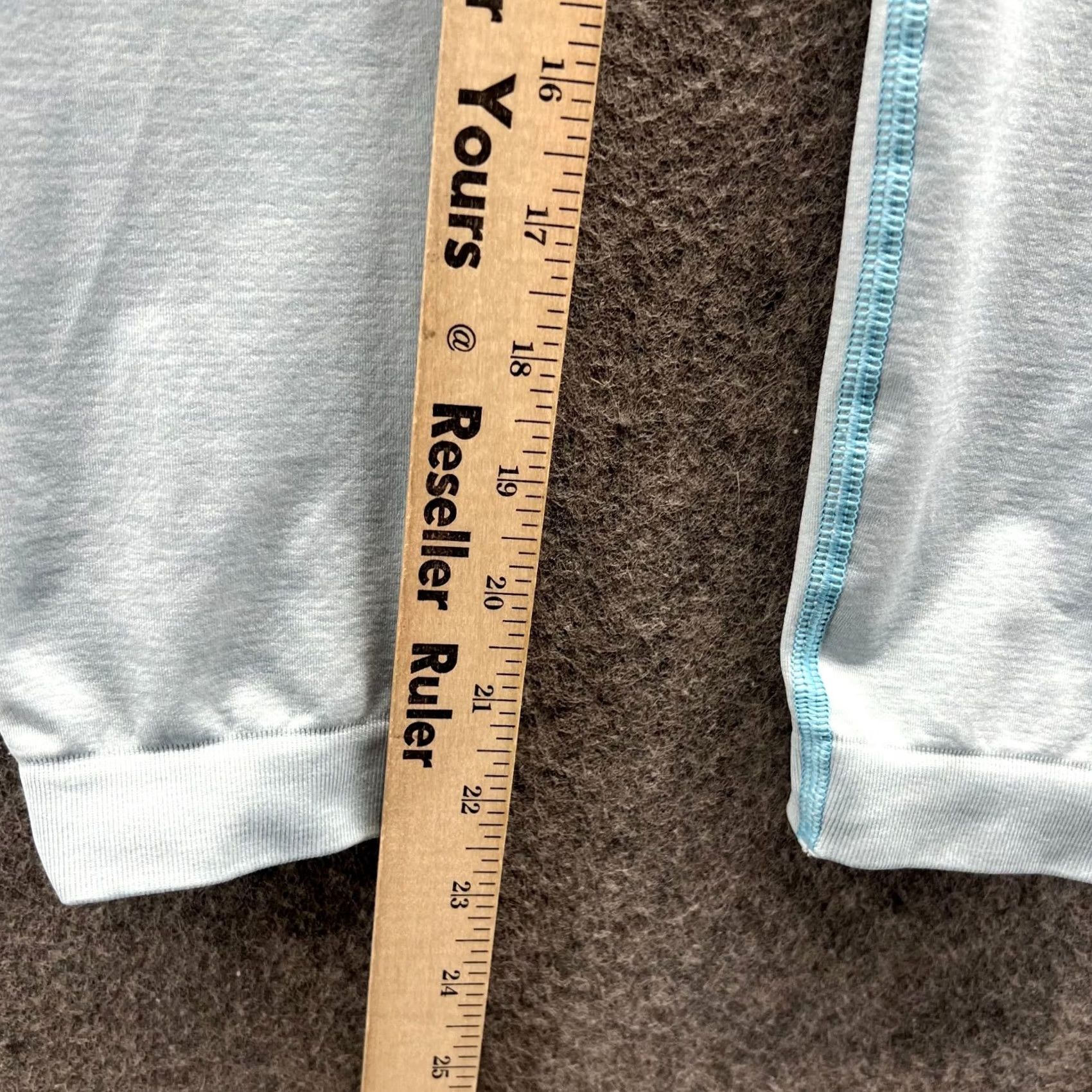 Gymshark Gymshark Pants Womens Medium Blue Leggings Athletic Two Tone High Rise Skinny Inseam 22 in Yoga Gym & Training Womens Size 32" / US 10 / IT 46 - 5 Thumbnail