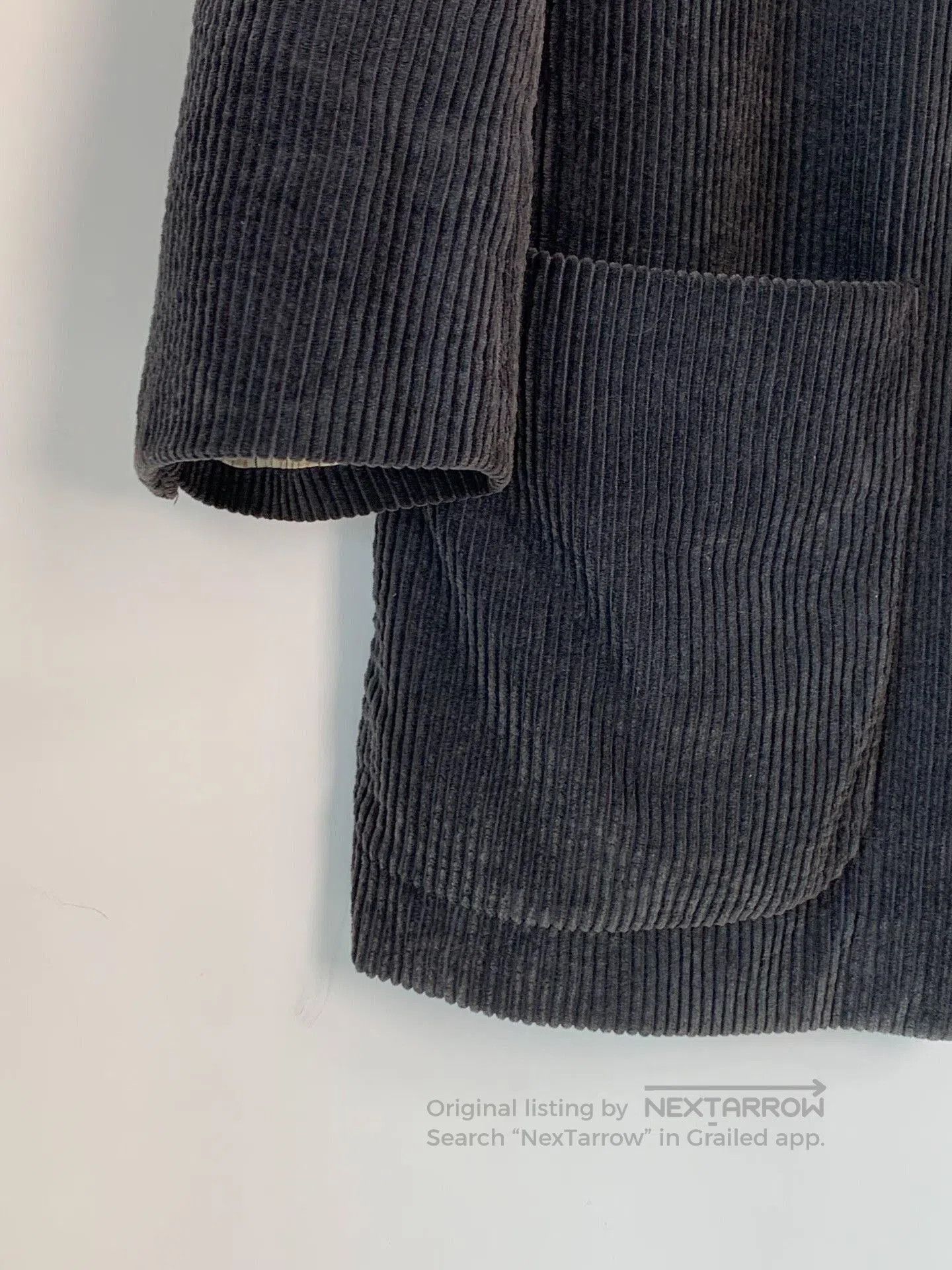 Issey Miyake Issey Miyake Corduroy Blazer Jacket. Size M / US 6-8 / IT 42-44 - 5 Thumbnail