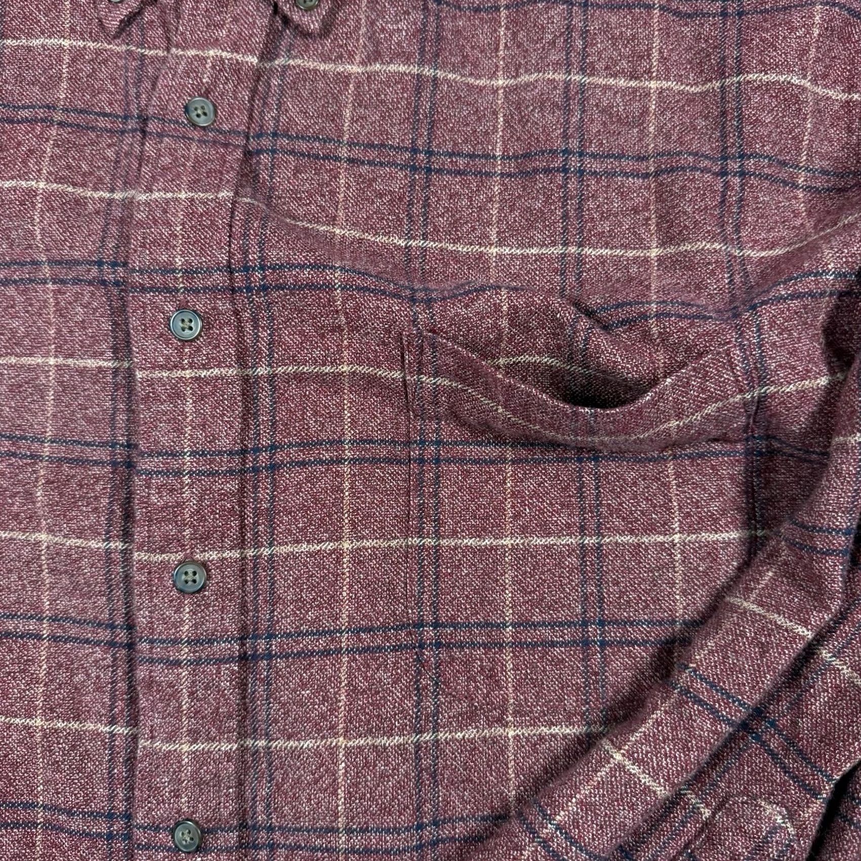 Vintage St John Bay Shirt Plaid Button-Down Long Sleeve Red Cotton Men 2XL Adult Regular CarPlaid Vintage Bay? Size US XXL / EU 58 / 5 - 5 Thumbnail