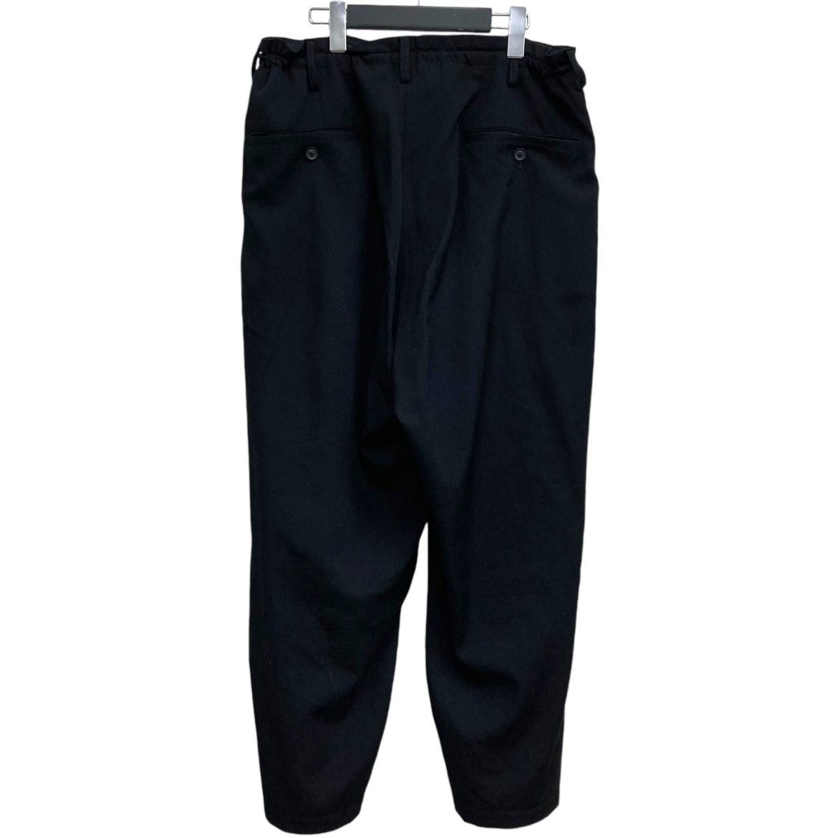 Yohji Yamamoto yohji yamamoto W Gabardine 2TUCK PANTS Middle Wide Pants Size US 35 - 2 Thumbnail