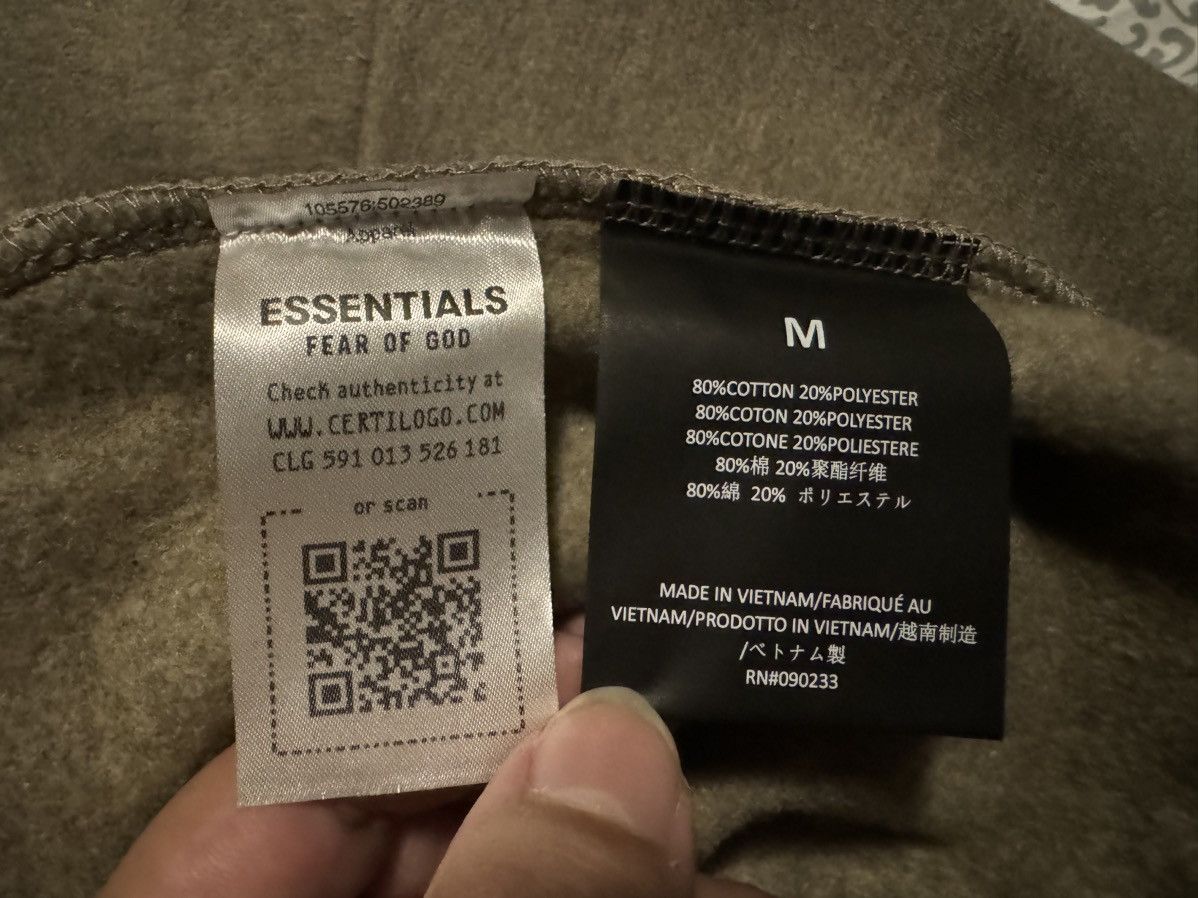 Essentials Essentials FOG FW24 Heather Grey Hoodie Size Medium Size US M / EU 48-50 / 2 - 14 Thumbnail