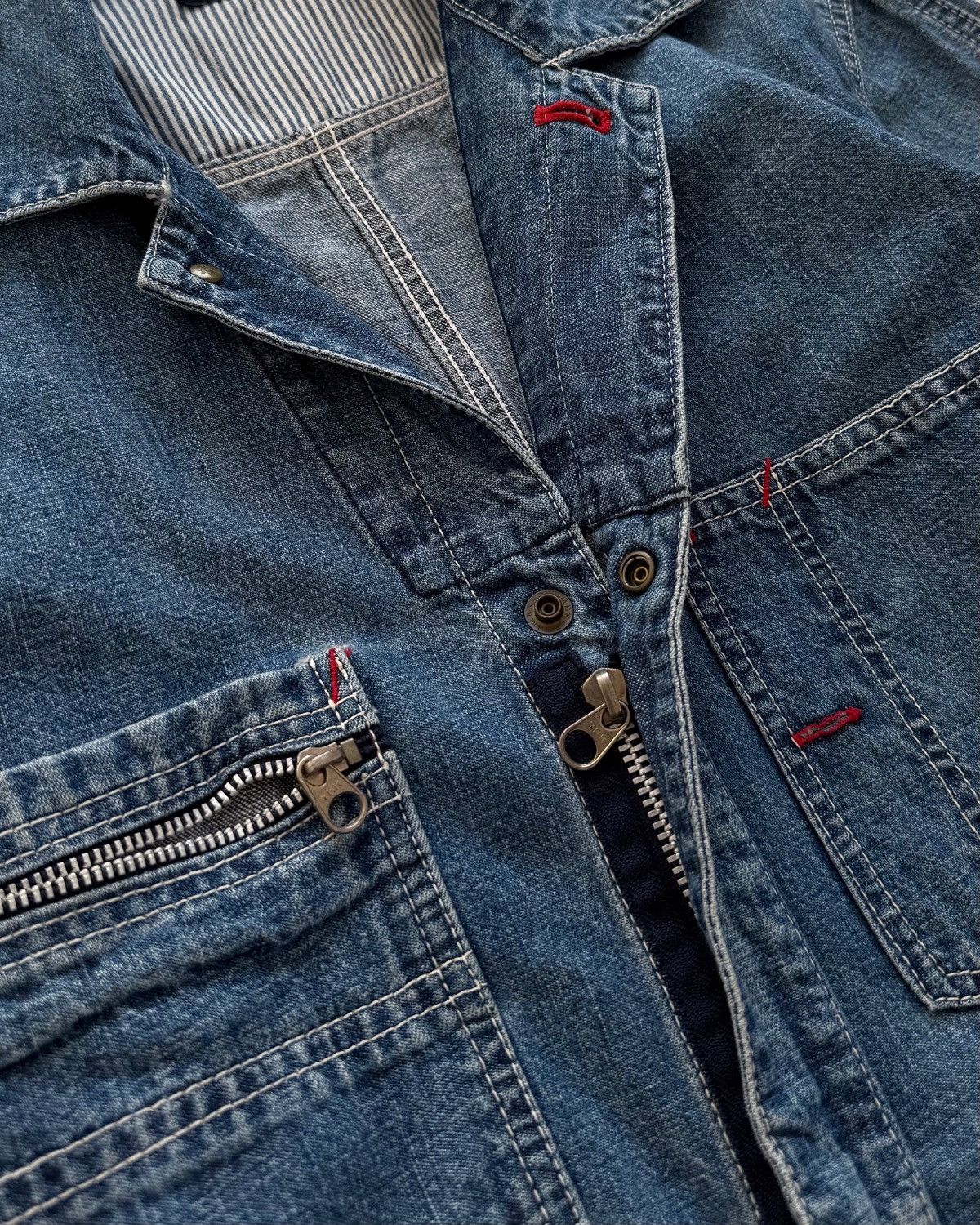Denime DENIME TRUCKER CROPPED JACKET Size US M / EU 48-50 / 2 - 5 Thumbnail