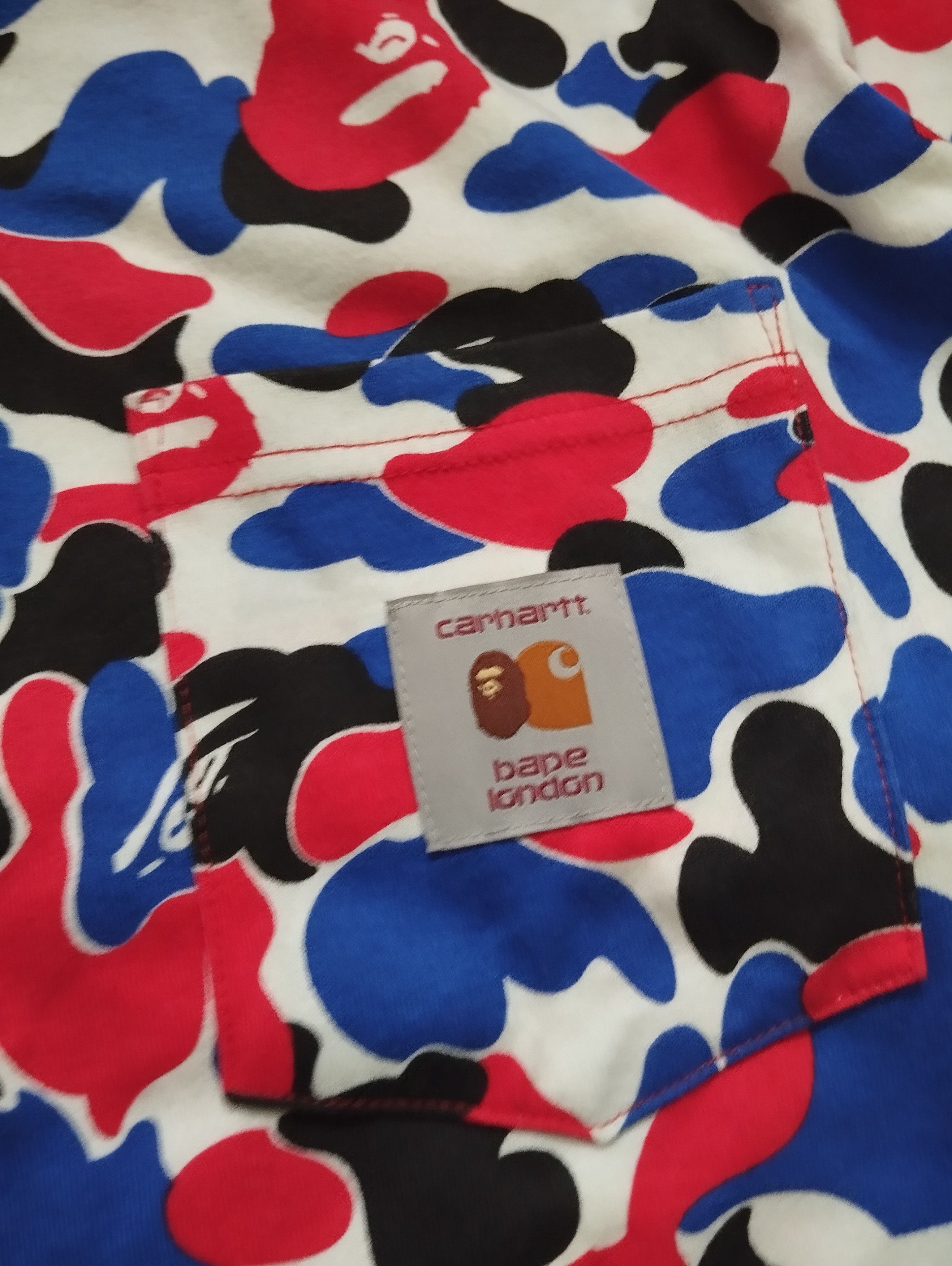 Bape × Carhartt Bape x Carhartt London Camo Tee Size US M / EU 48-50 / 2 - 8 Thumbnail