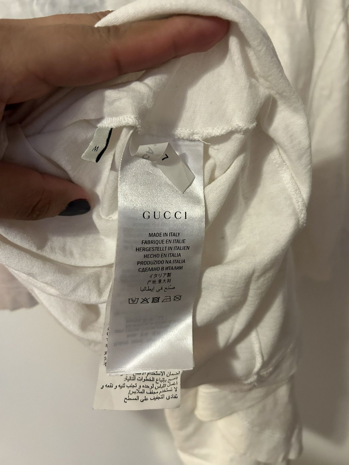 Gucci Gucci Tee Logo Size US M / EU 48-50 / 2 - 5 Thumbnail