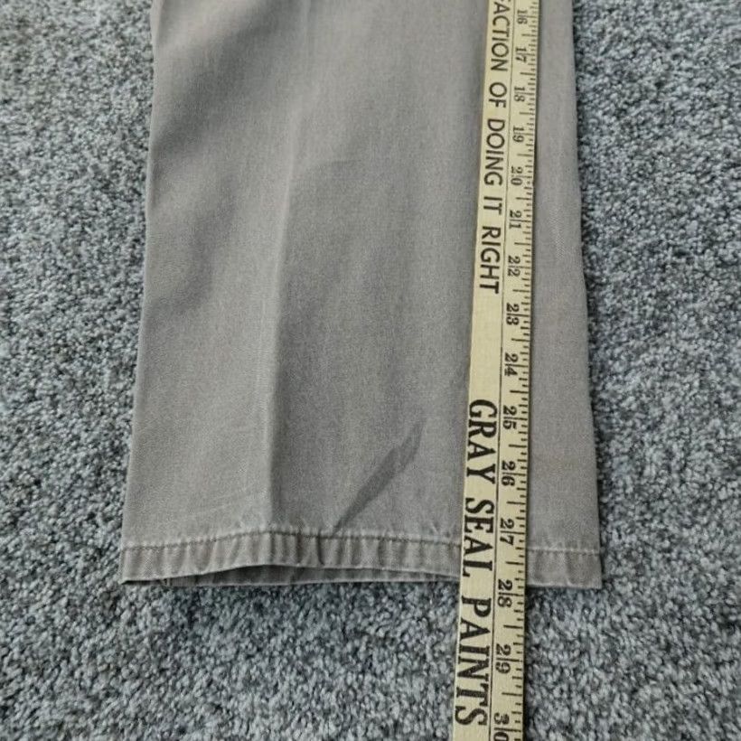 Peter Millar Peter Millar Pants Mens 36X28 Gray Pima Chino Trouser Straight Flat Front Golf Pants Mens Regular Gray Chino Golf Mens Size US 36 / EU 52 - 3 Thumbnail