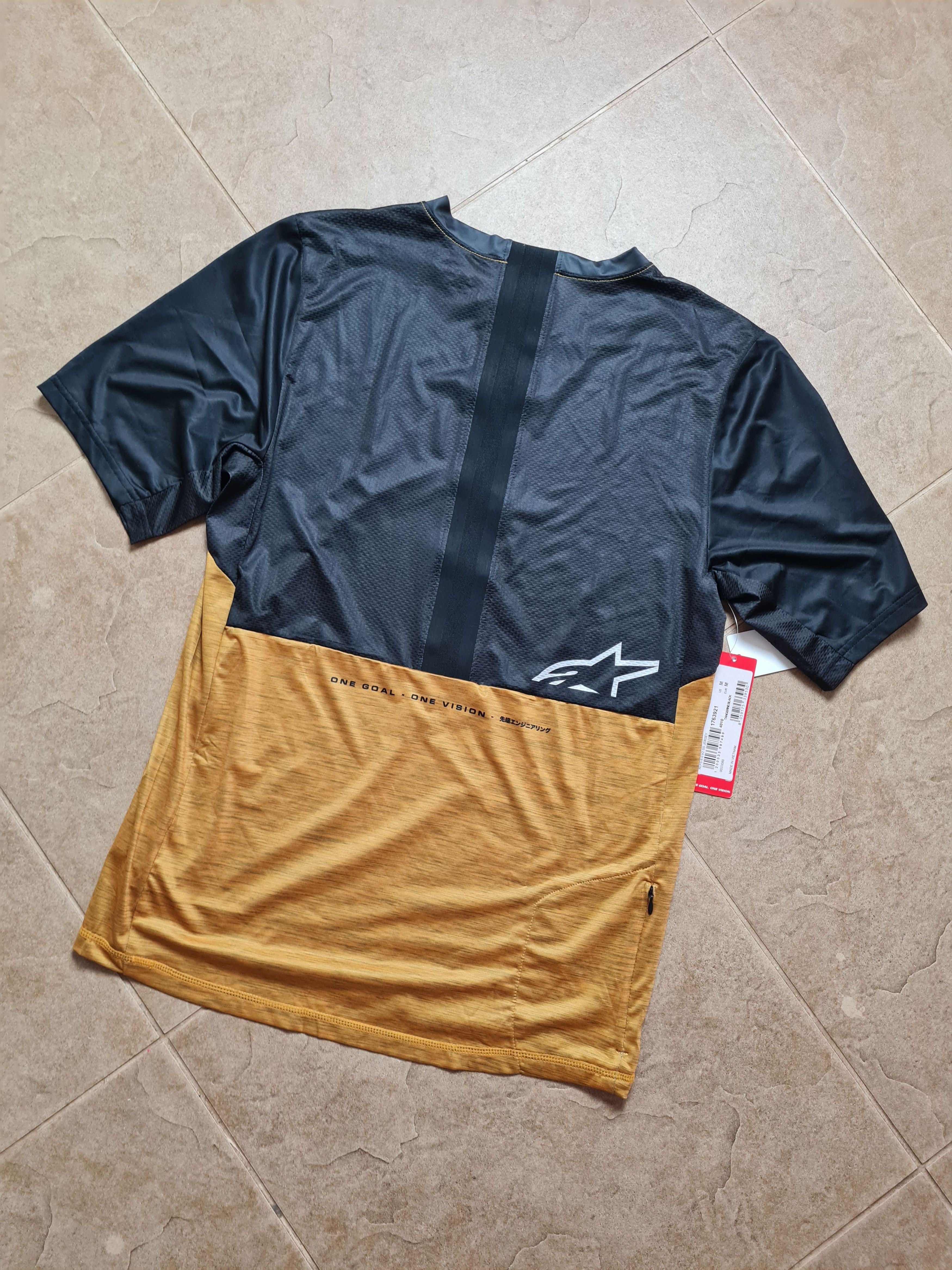 Alpinestars Alpinestars Drop 6.0 V2 Short Sleeve Jersey Tangerine-Black Size US M / EU 48-50 / 2 - 14 Thumbnail