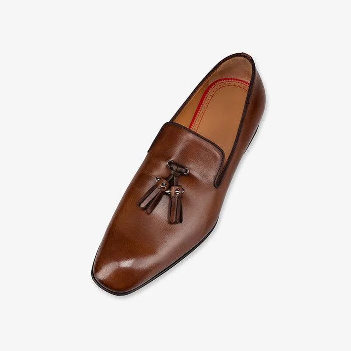 Christian Louboutin o1s1wg110226 Shoes in Brown Size US 7 / EU 40 - 5 Thumbnail