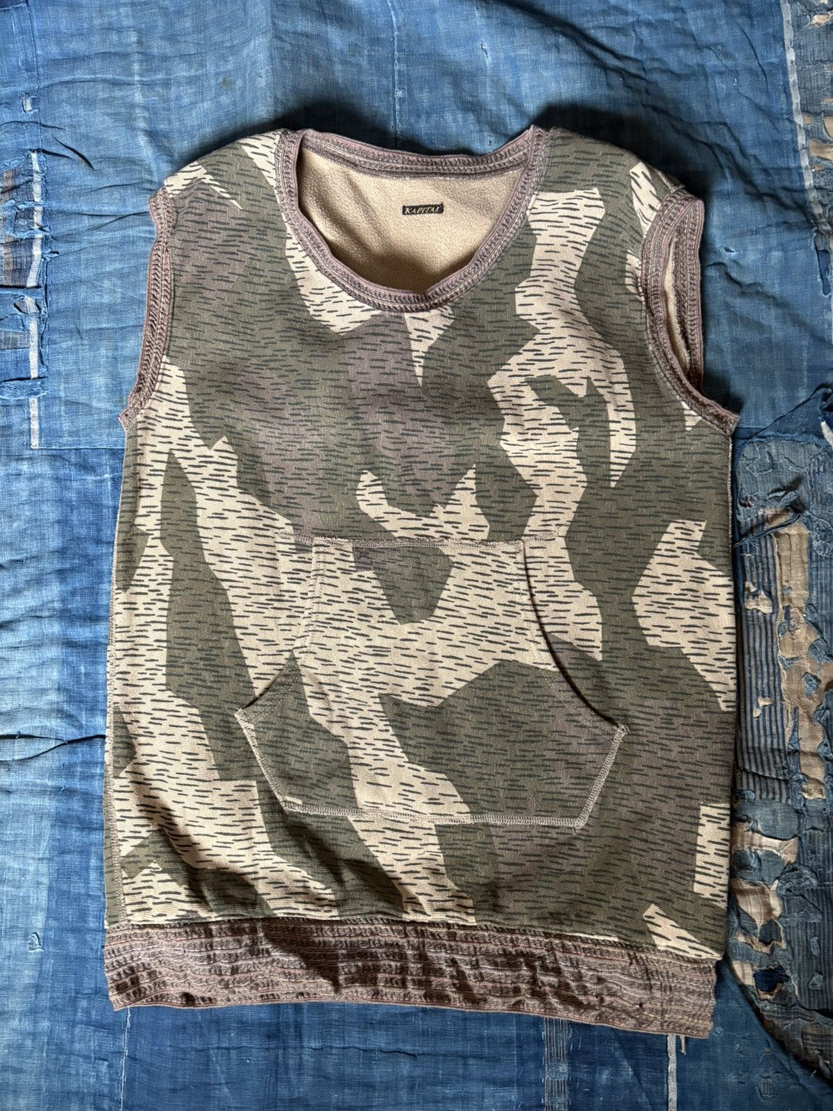 Kapital Kapital camouflage pullover Vest Size US XL / EU 56 / 4 - 1 Thumbnail