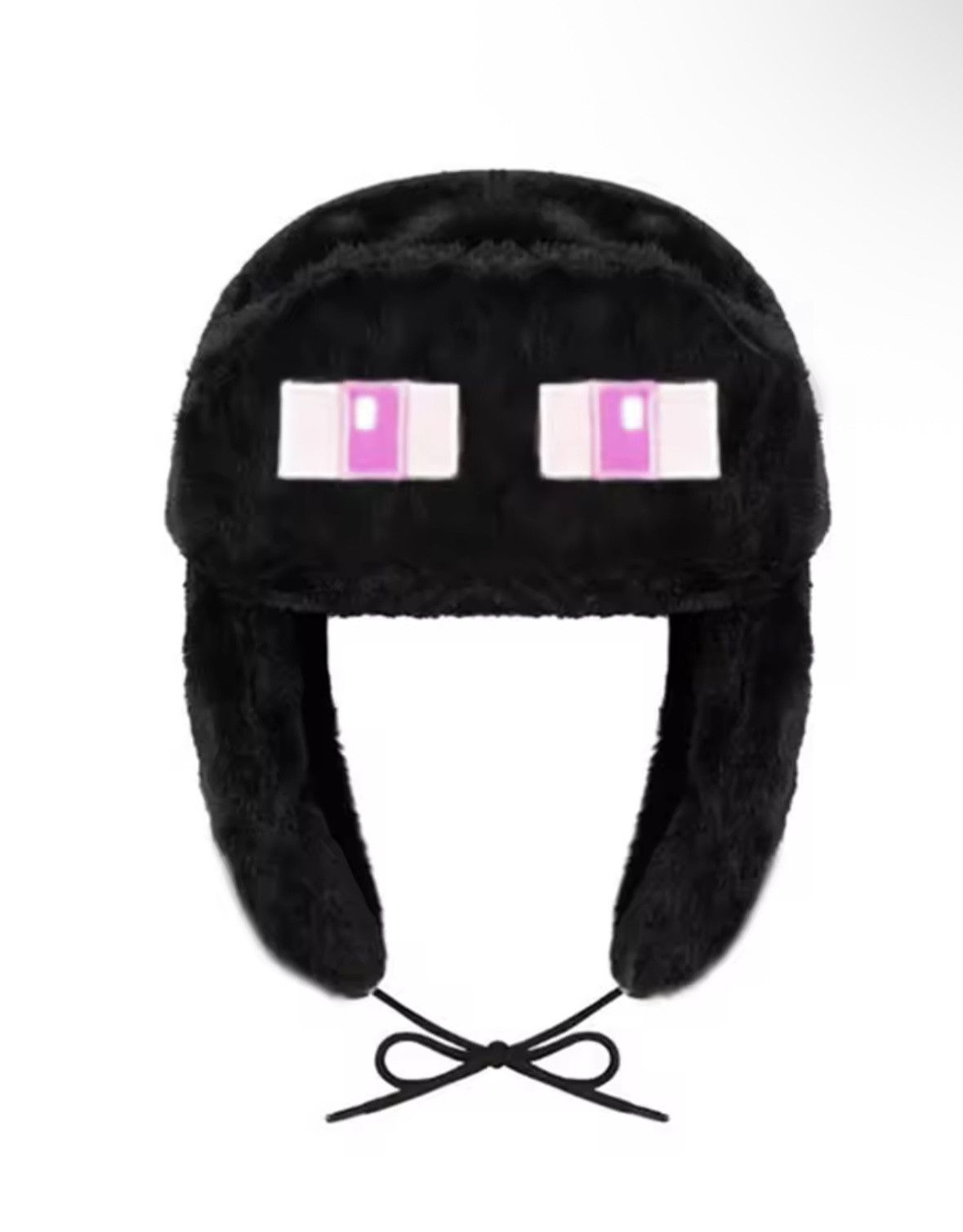 Japanese Brand Game Minecraft Enderman Figure Ushanka Warm Hat Size ONE SIZE - 1 Thumbnail