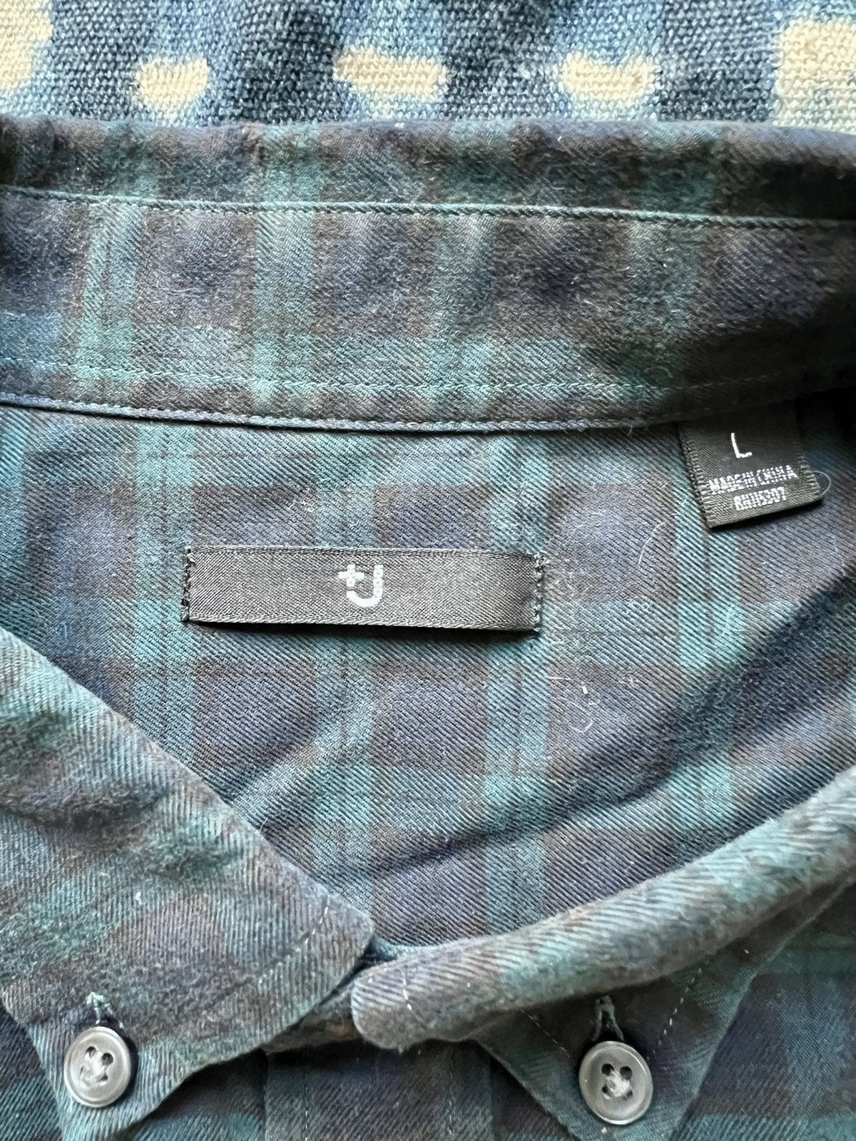 Jil Sander Jil Sander +J Tatan Check Button Down Shirt FW09 Size US L / EU 52-54 / 3 - 7 Thumbnail