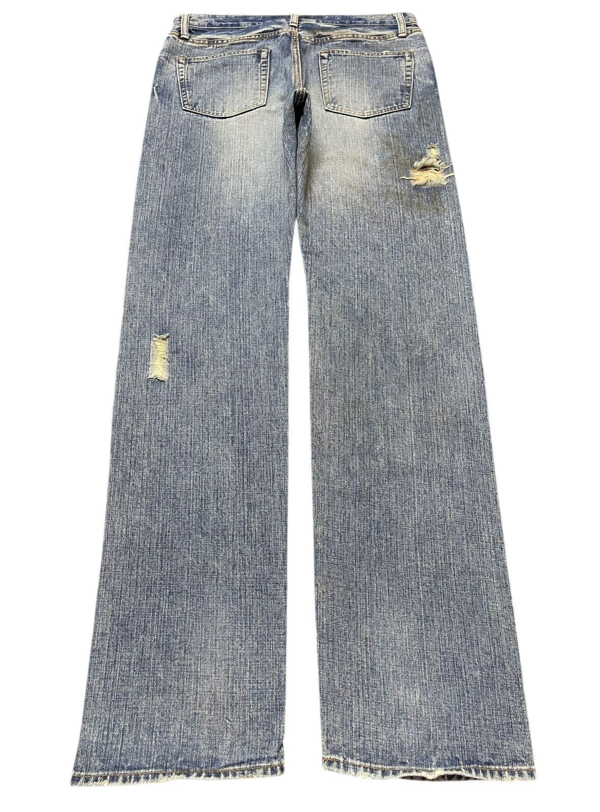 14th Addiction Vintage Japanese Brand Faded Wash Distressed Style Jeans Size US 32 / EU 48 - 2 Thumbnail