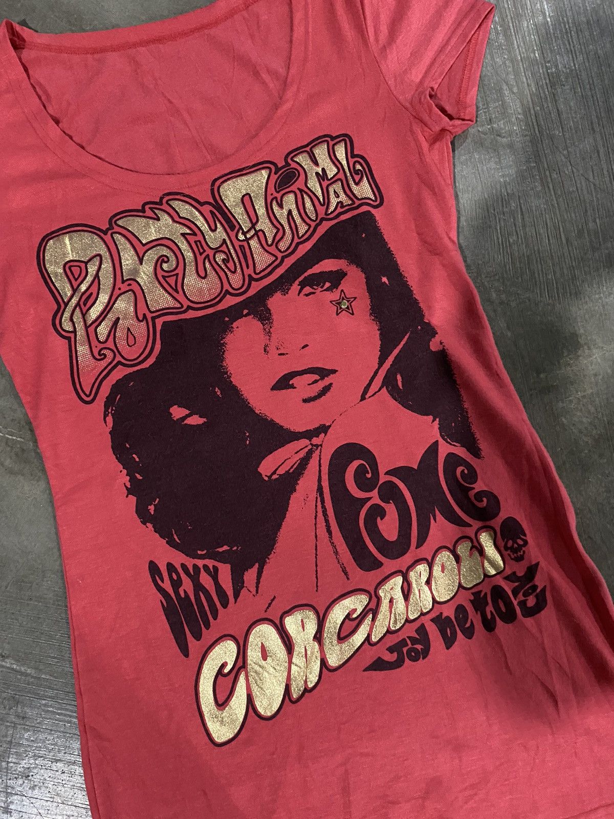 Hysteric Glamour PARTY ANIMAL HYSTERIC STYLE TSHIRT Size S / US 4 / IT 40 - 2 Thumbnail