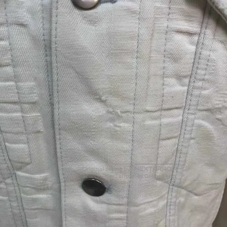 Fendi Fendi Dark print destruction, denim cotton jacket Size XXS / US 00 / IT 34 - 6 Thumbnail