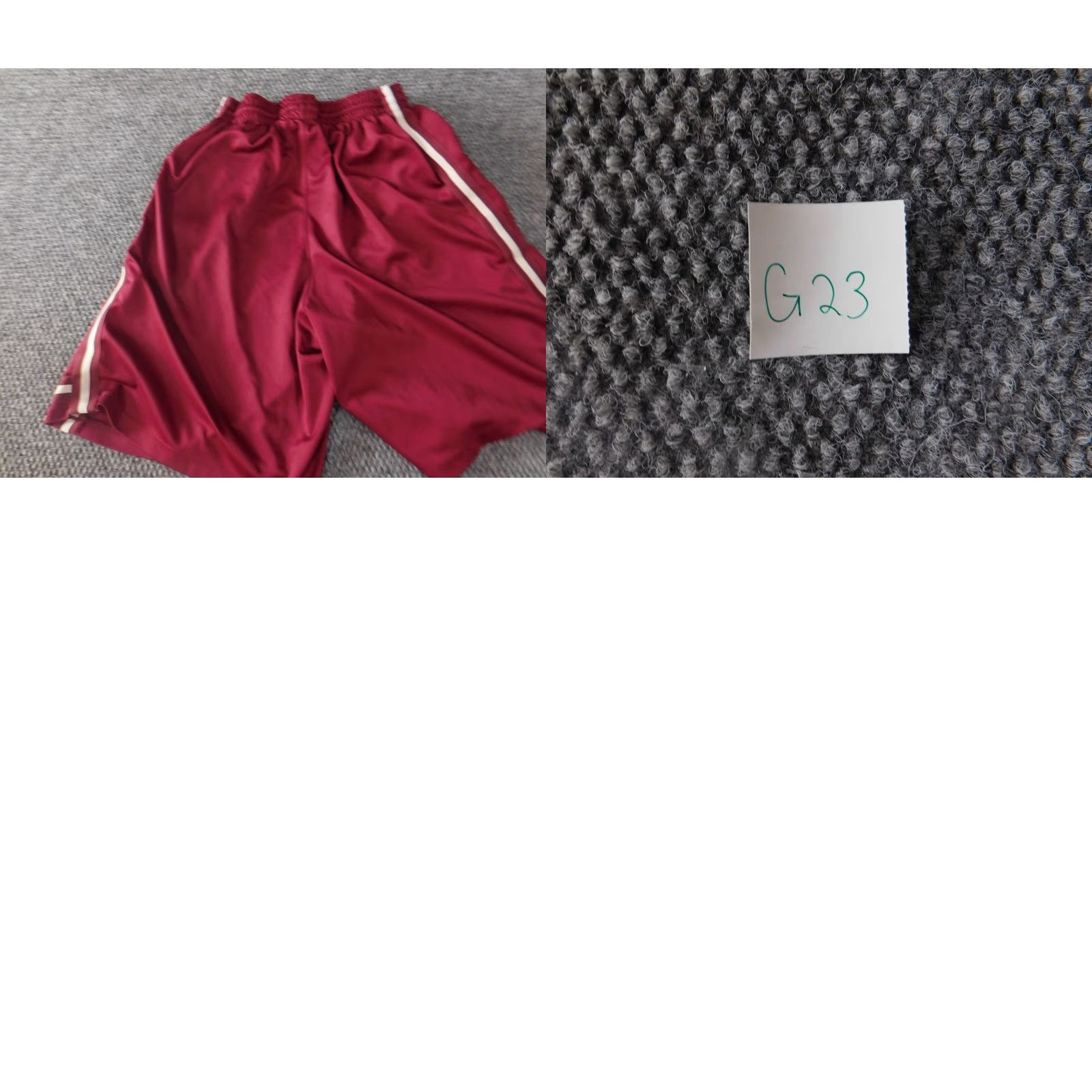 Nike Nike Womens Shorts XL Red Logo Athletic Stretch Waist Activewear Size 40" / US 18 - 8 Thumbnail