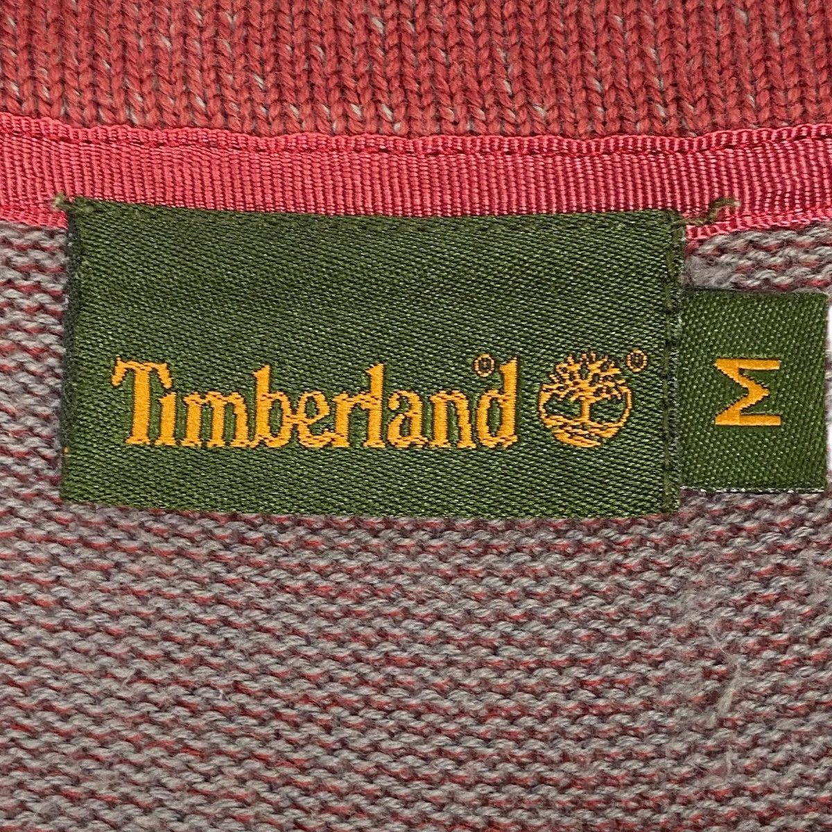 Vintage Vintage Timberland Crewneck Sweatshirt Red Size M Size US M / EU 48-50 / 2 - 5 Thumbnail