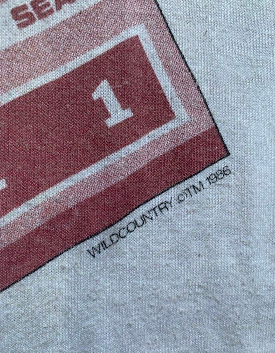 Band Tees × Vintage Vintage Alabama The Touch 1986 Raglan 3/4 Size US S / EU 44-46 / 1 - 8 Thumbnail