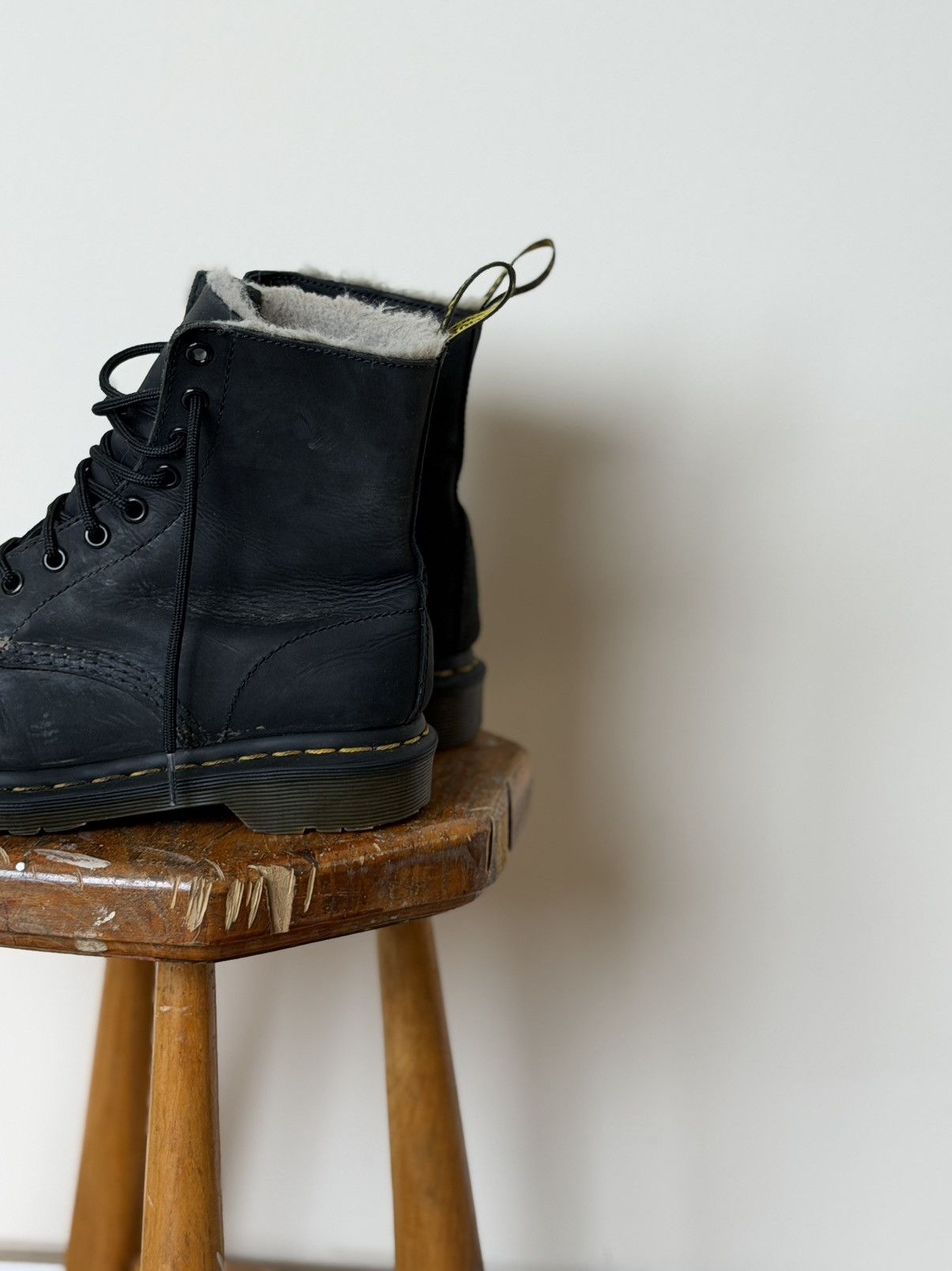 Dr. Martens D.r Martens Black Leather Luxury Y2K Boots Size US 6 / IT 36 - 4 Thumbnail
