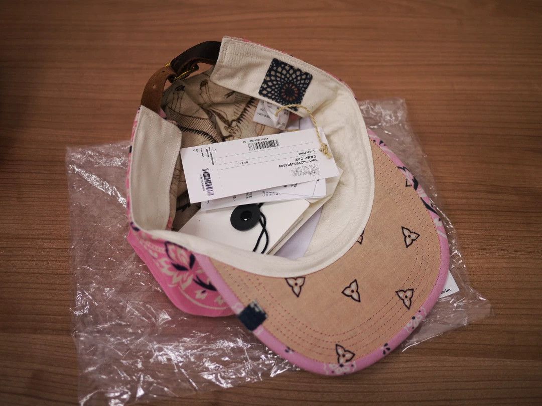 Visvim Visvim 21AW ICT Camp Cap Pink Bandana In Stock Size ONE SIZE - 7 Thumbnail