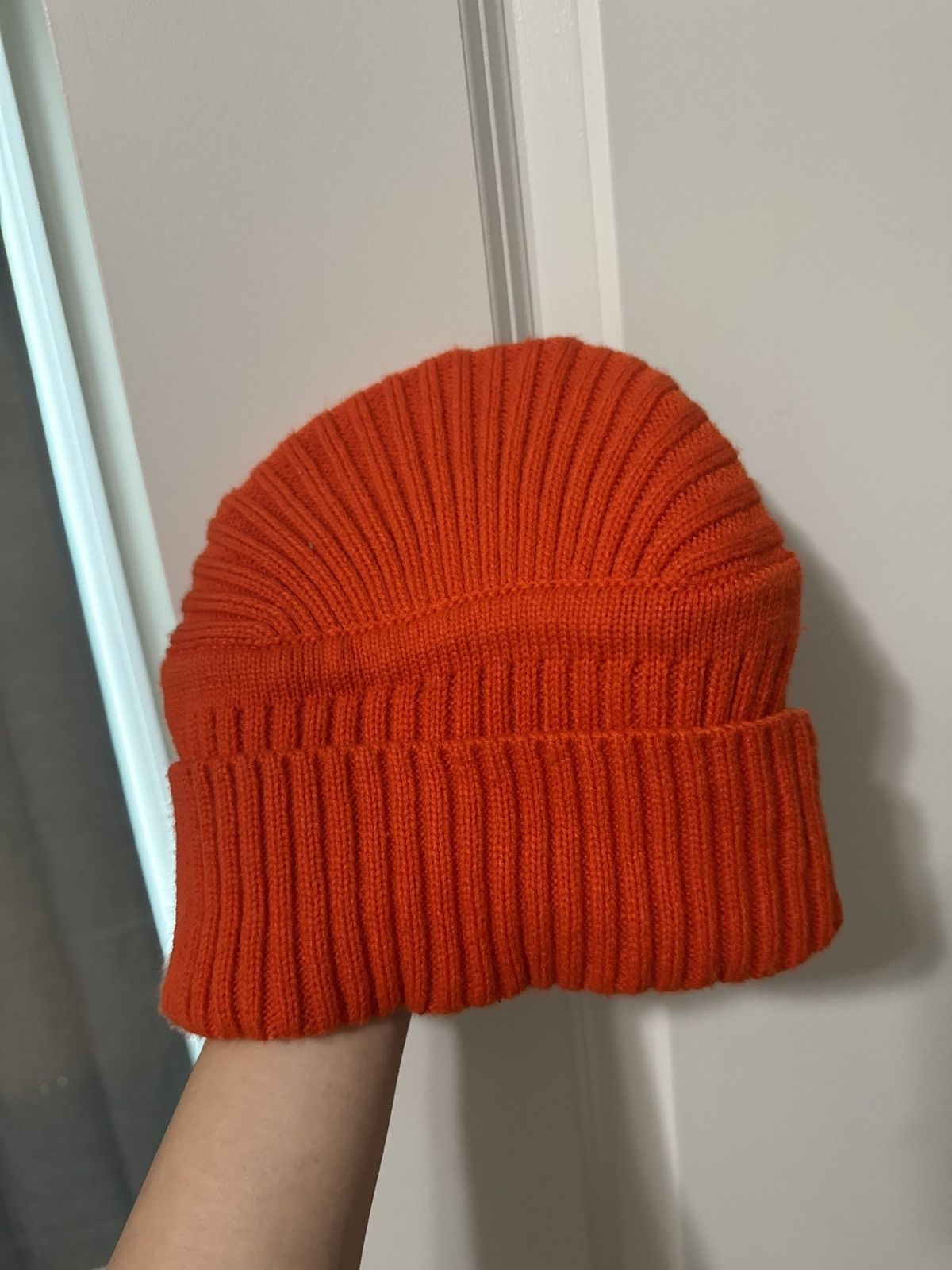 Timberland Orange Timberland Beanie Size ONE SIZE - 1 Thumbnail