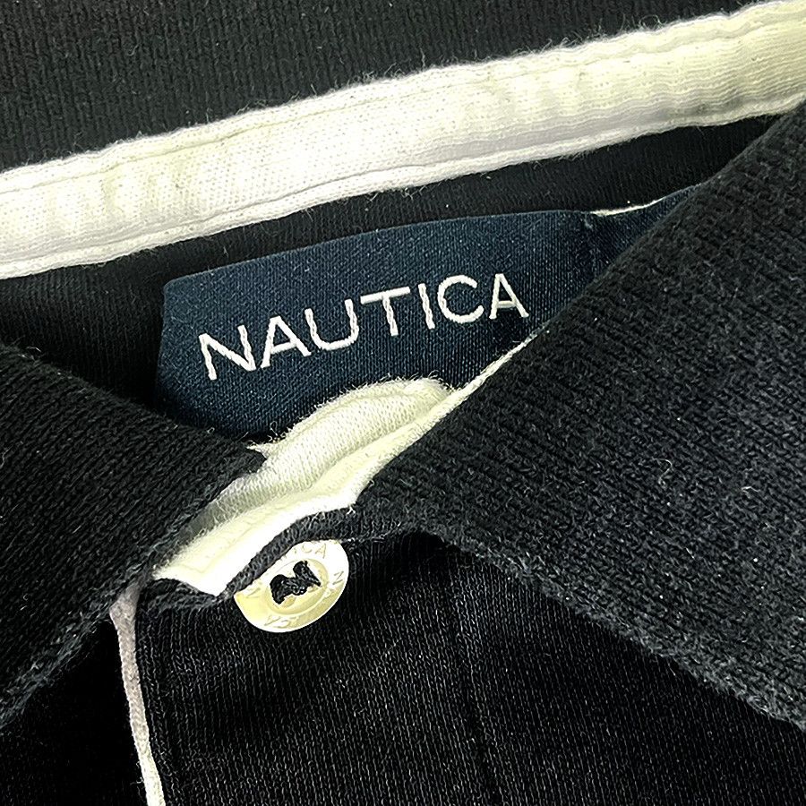 Nautica Nautica Solid Black Polo Size US M / EU 48-50 / 2 - 5 Thumbnail