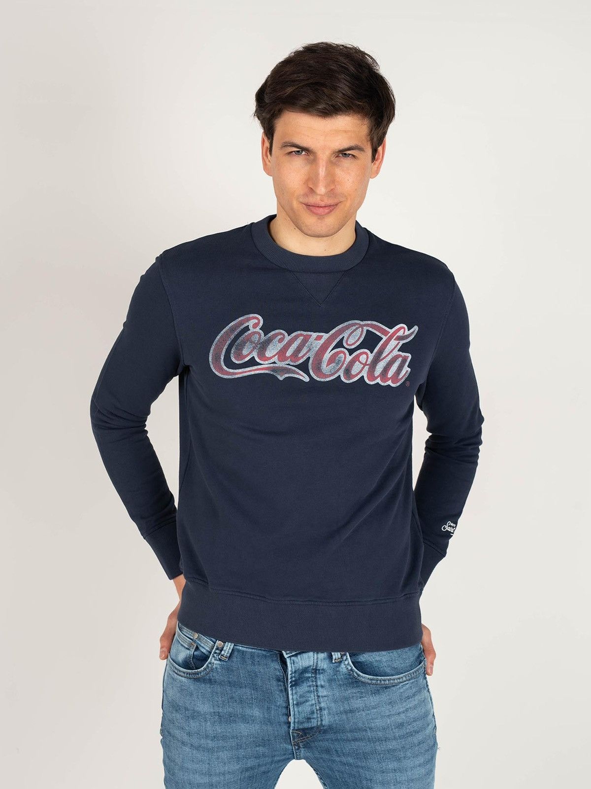 MC2 Saint Barth MC2 Saint Barth Coca Cola Navy Sweatshirt Size US L / EU 52-54 / 3 - 1 Thumbnail