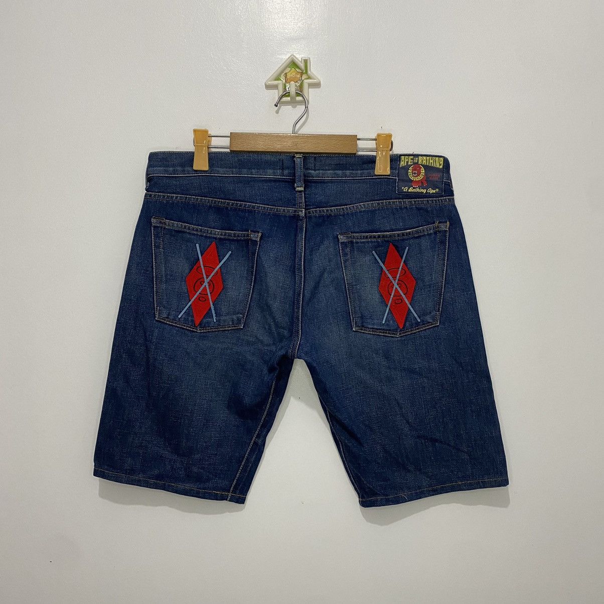 Bape Bape Denim Shorts Size US 37 - 1 Thumbnail