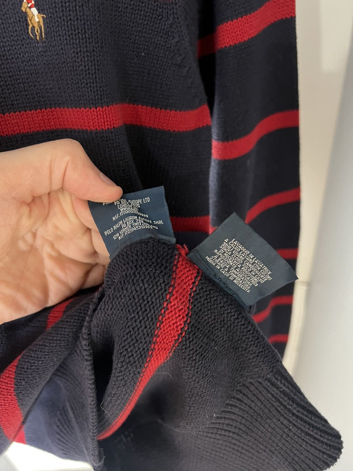 Polo Ralph Lauren VINTAGE POLO RALPH LAUREN KNIT SWEATER DESIGNER RETRO 90s Size US XS / EU 42 / 0 - 14 Thumbnail