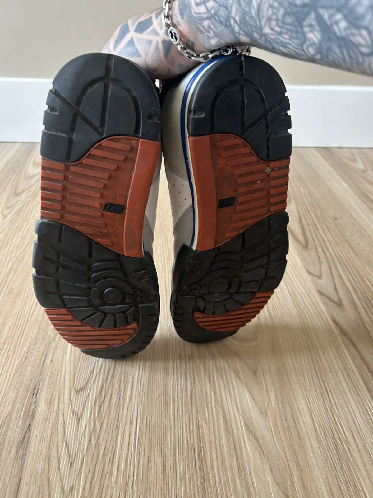 Nike RARE 2003 Nike Air Trainer Brooklyn Nets Size US 10.5 / EU 43-44 - 8 Thumbnail