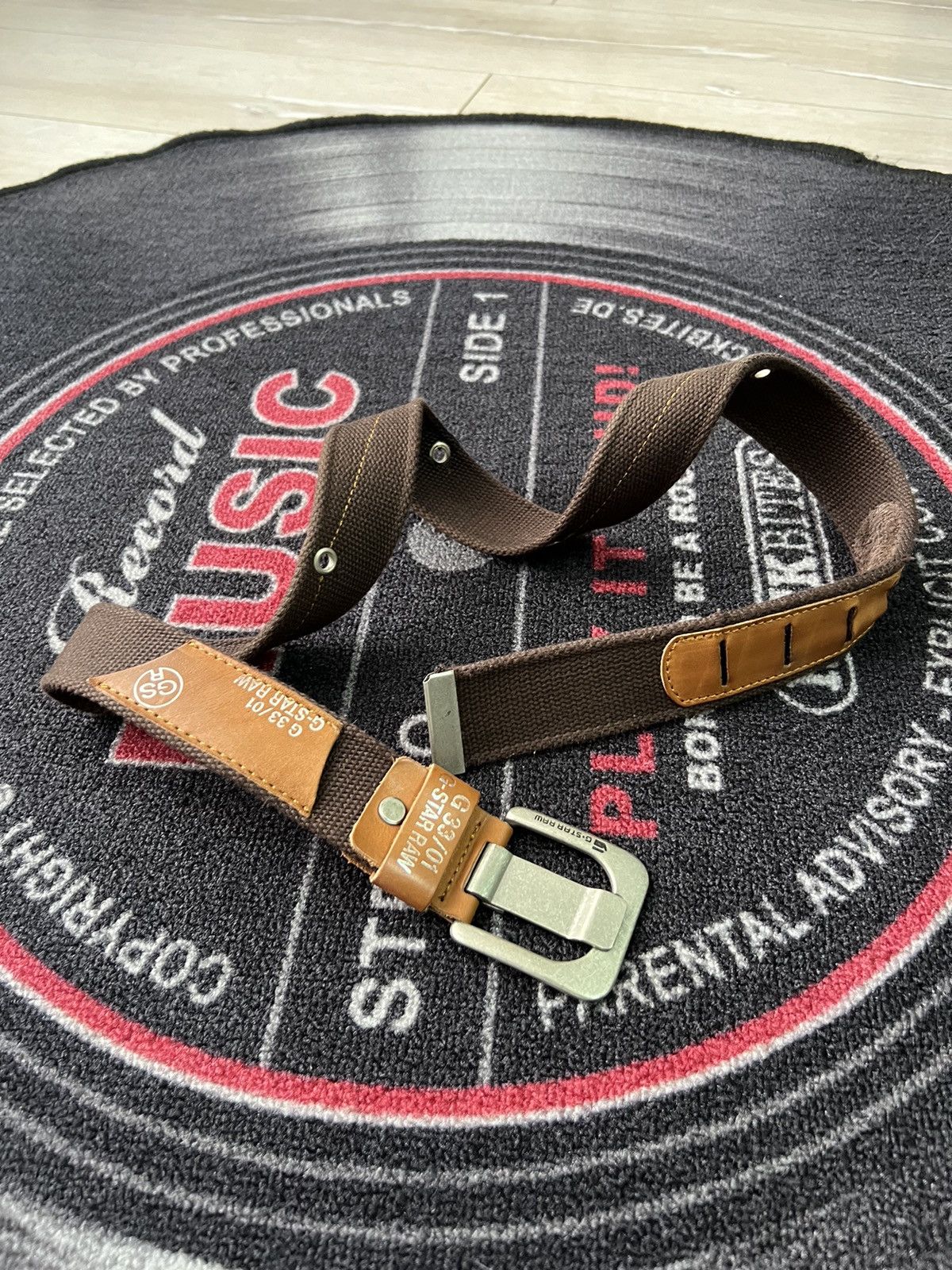 G-Star × Vintage Vintage Y2k G-star Raw hype streetwear belt Size ONE SIZE - 1 Thumbnail